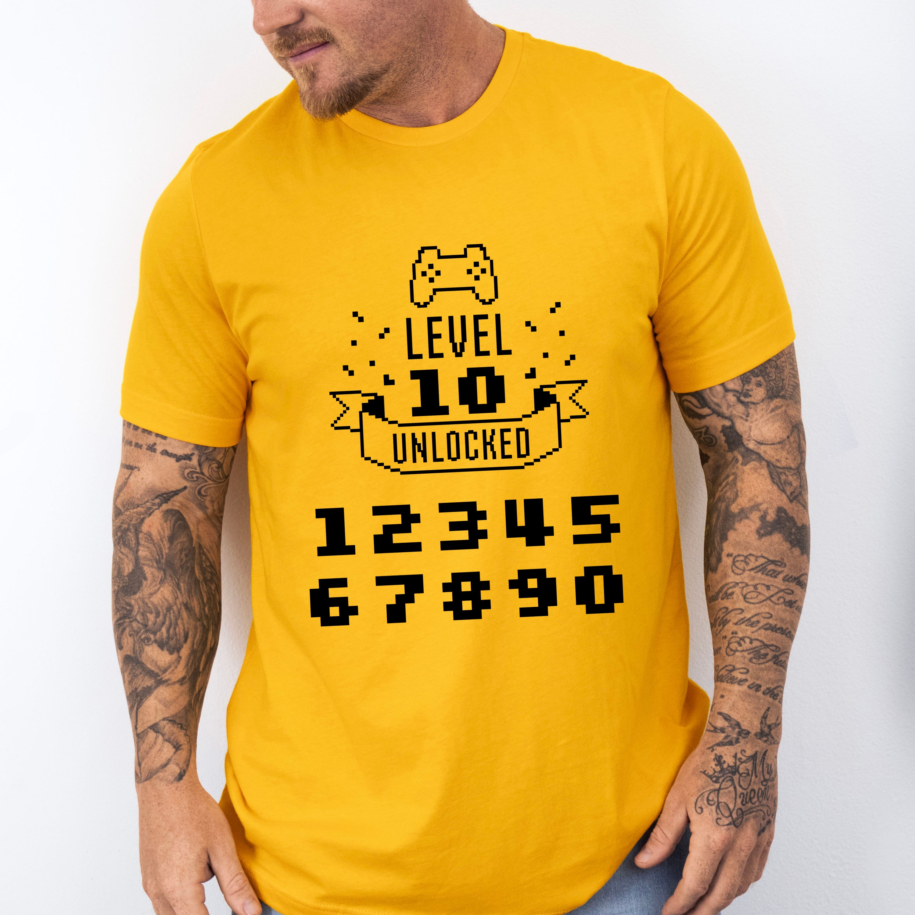 Level 10 Unlocked - Video Games Unisex Crewneck T-Shirt Sweatshirt Hoodie