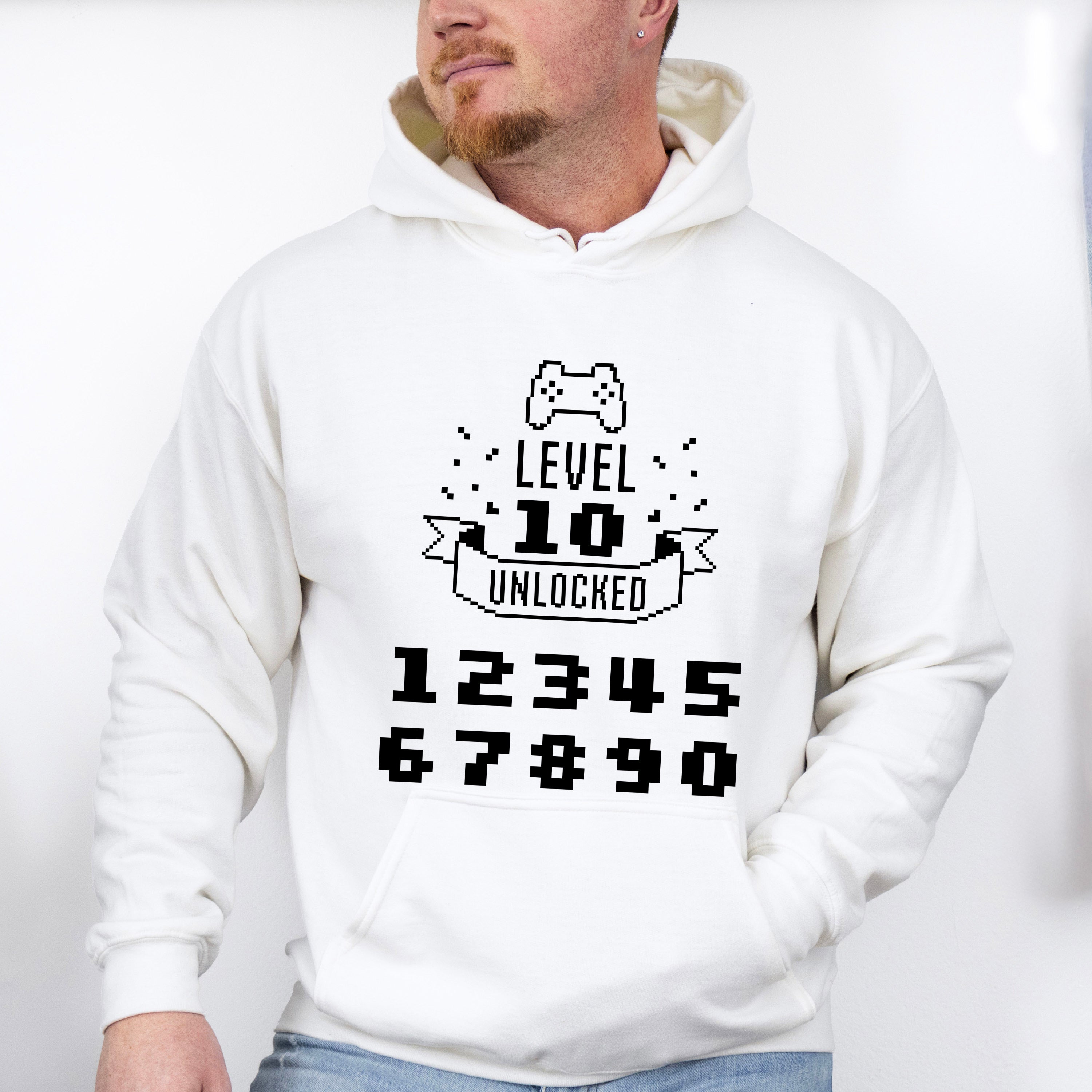 Level 10 Unlocked - Video Games Unisex Crewneck T-Shirt Sweatshirt Hoodie