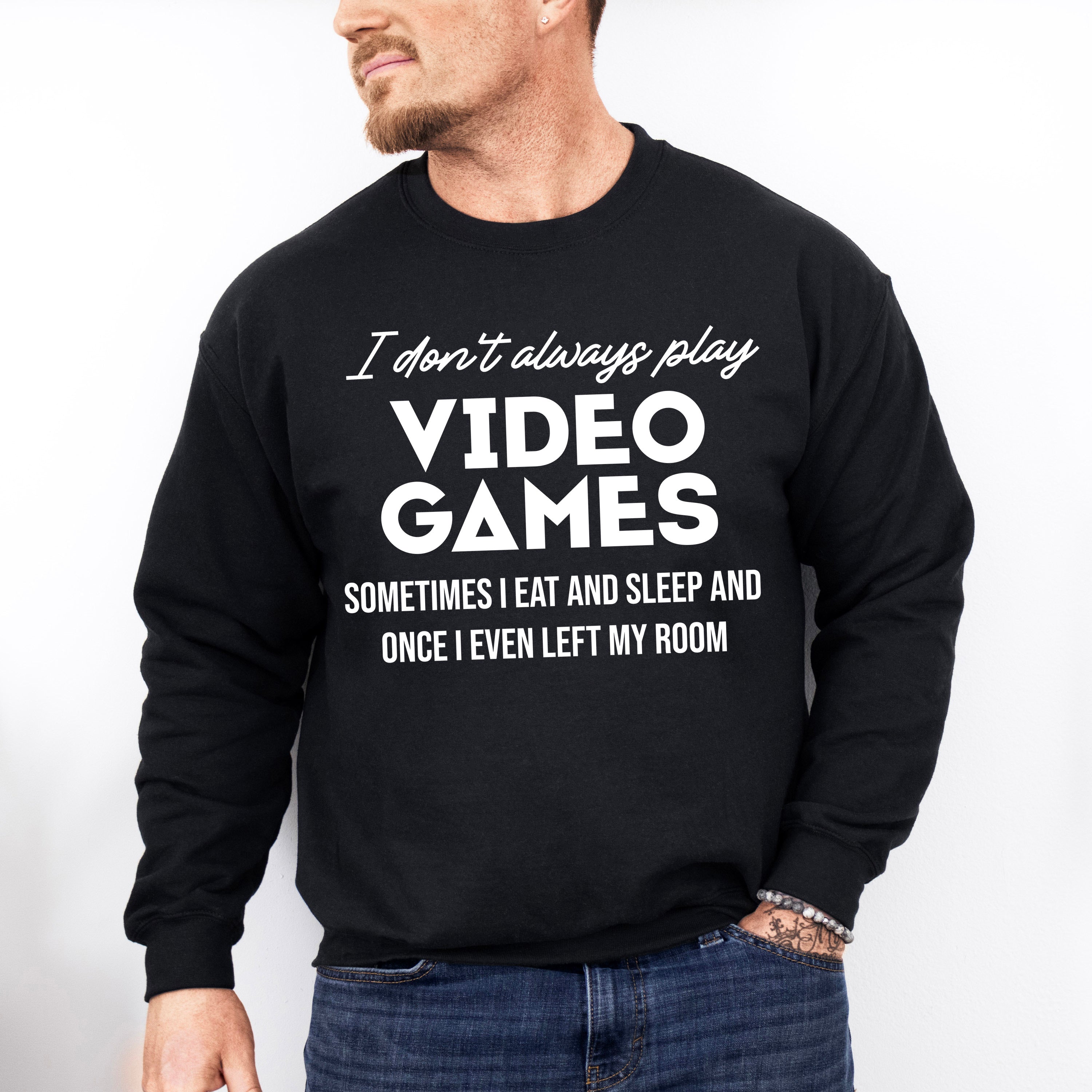 Once I Left My Room - Video Games Unisex Crewneck T-Shirt Sweatshirt Hoodie