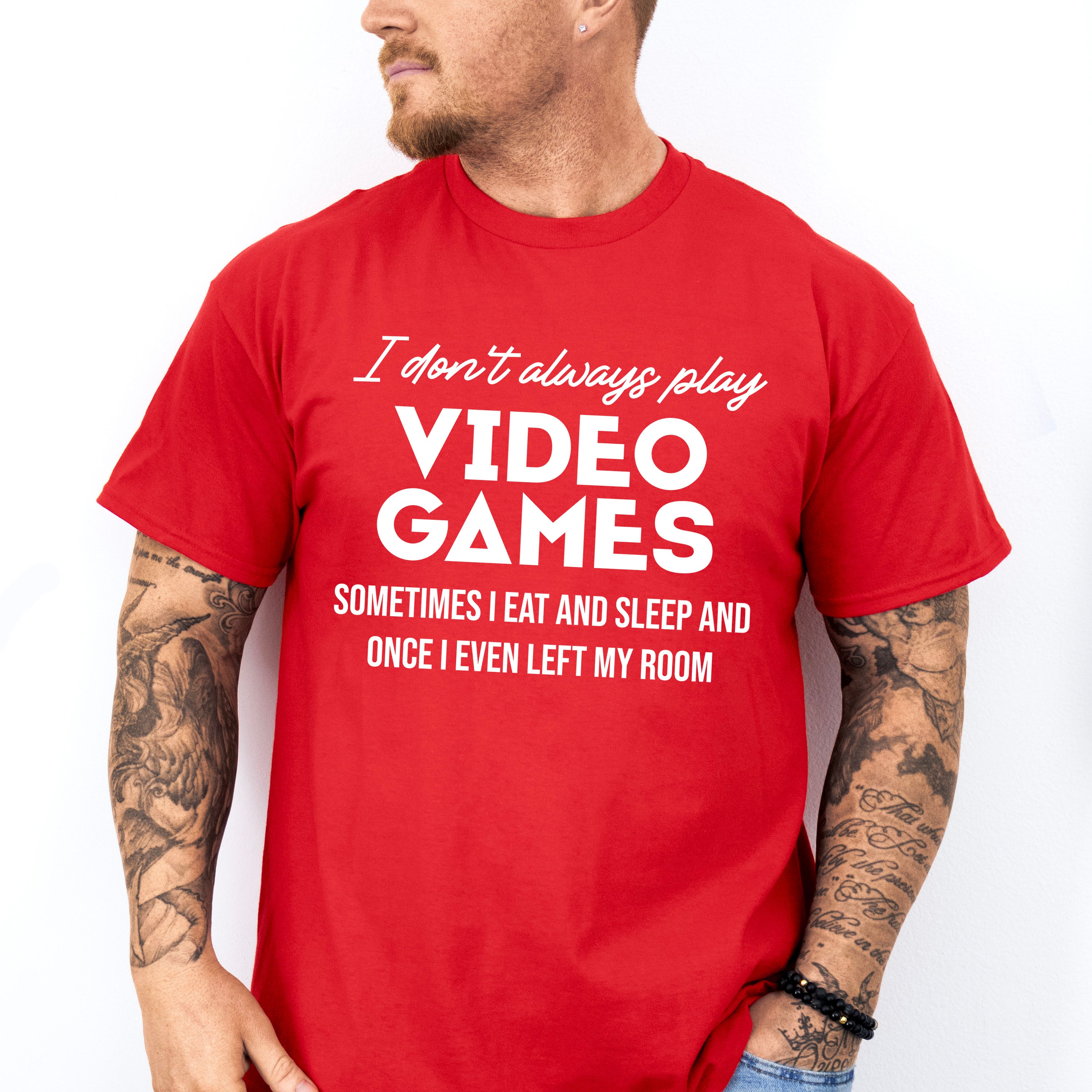 Once I Left My Room - Video Games Unisex Crewneck T-Shirt Sweatshirt Hoodie