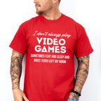 Once I Left My Room - Video Games Unisex Crewneck T-Shirt Sweatshirt Hoodie