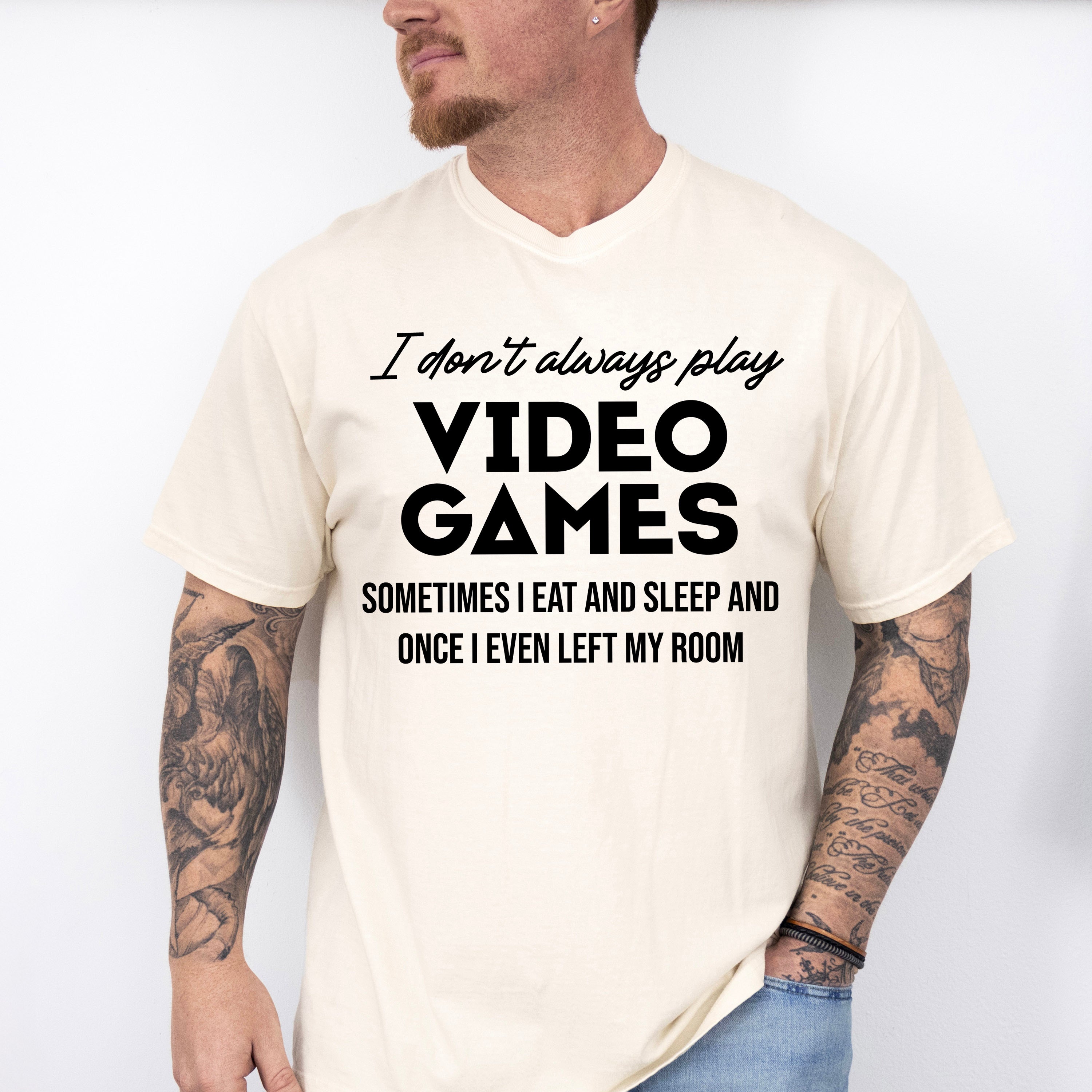 Once I Left My Room - Video Games Unisex Crewneck T-Shirt Sweatshirt Hoodie