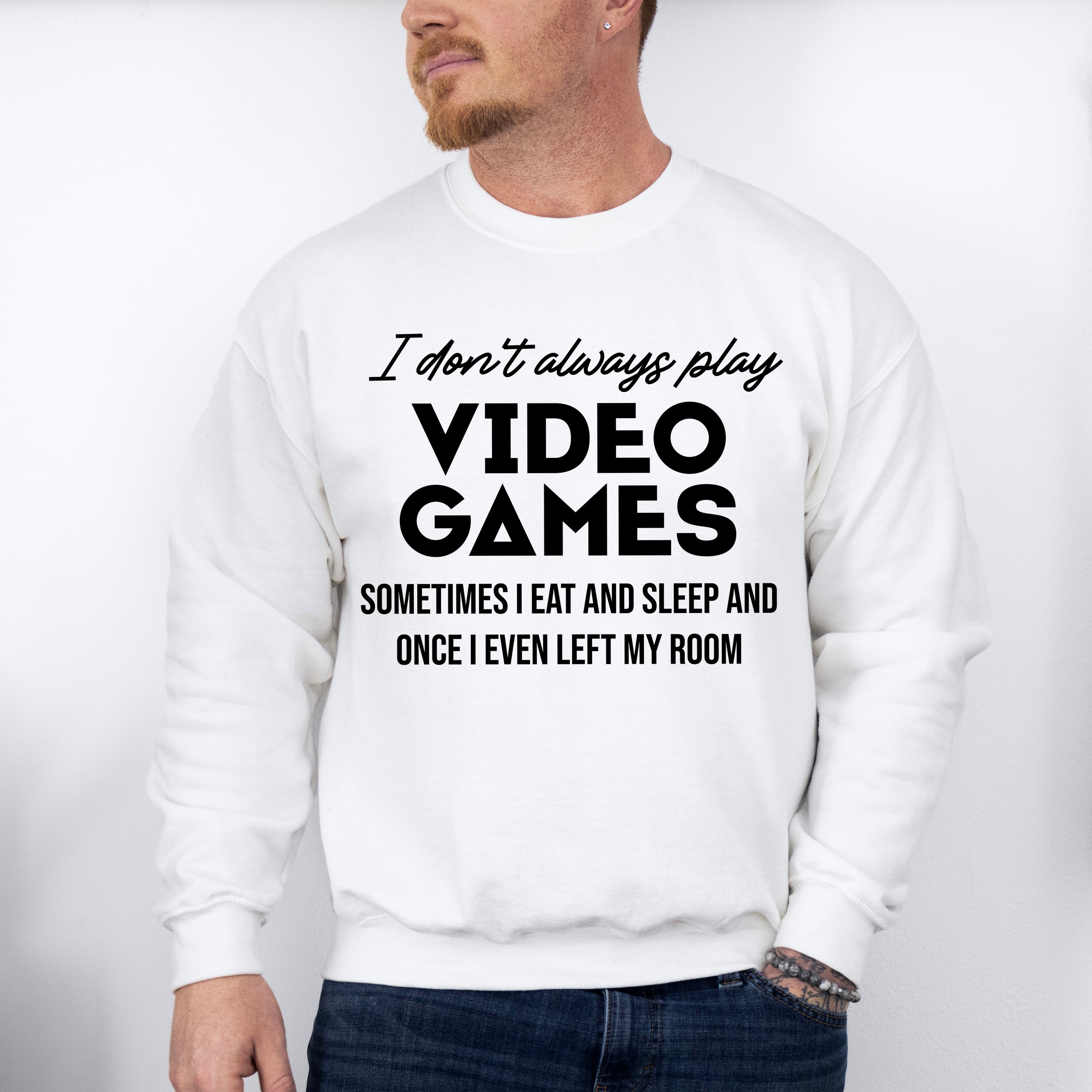 Once I Left My Room - Video Games Unisex Crewneck T-Shirt Sweatshirt Hoodie
