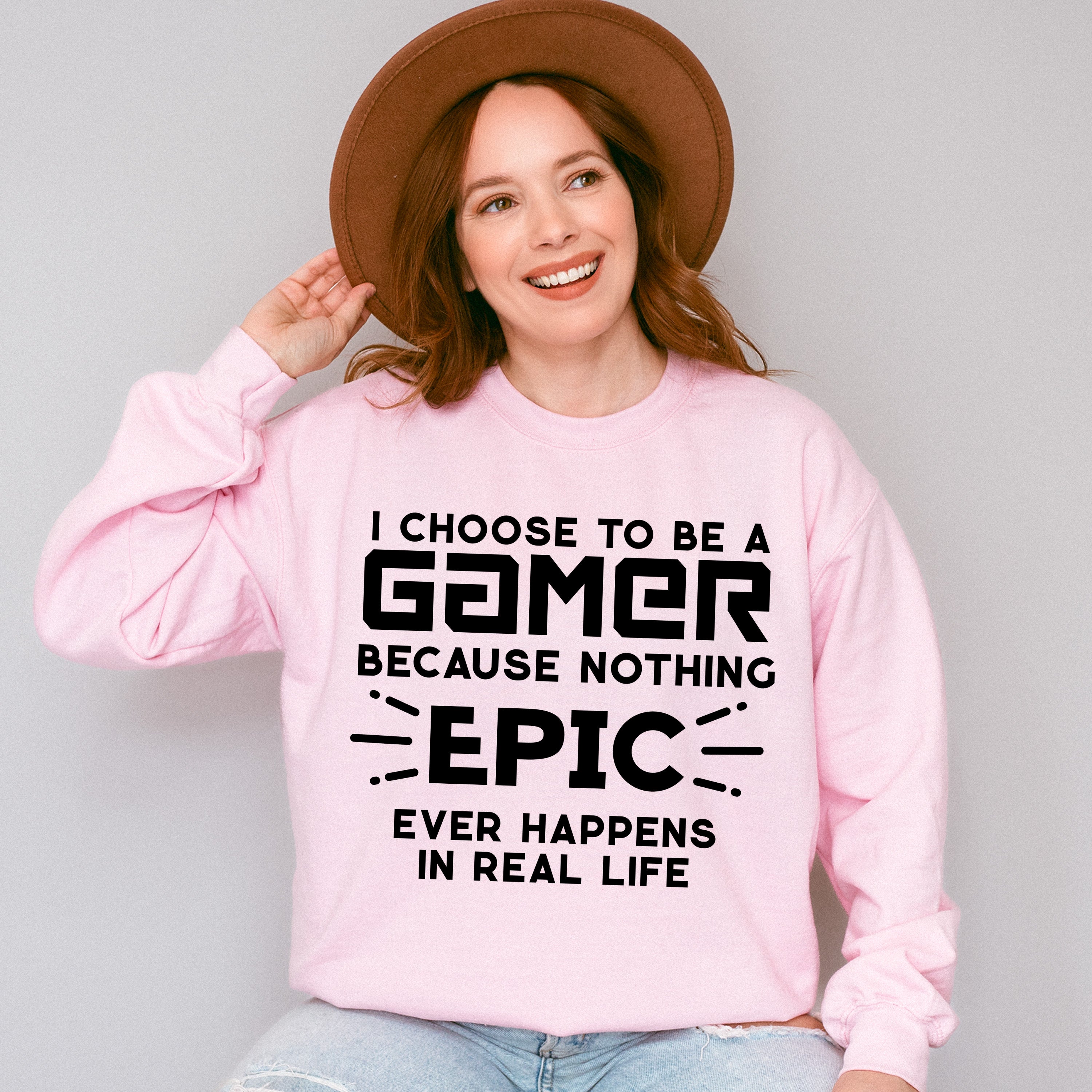 Nothing Epic Happens - Video Games Unisex Crewneck T-Shirt Sweatshirt Hoodie