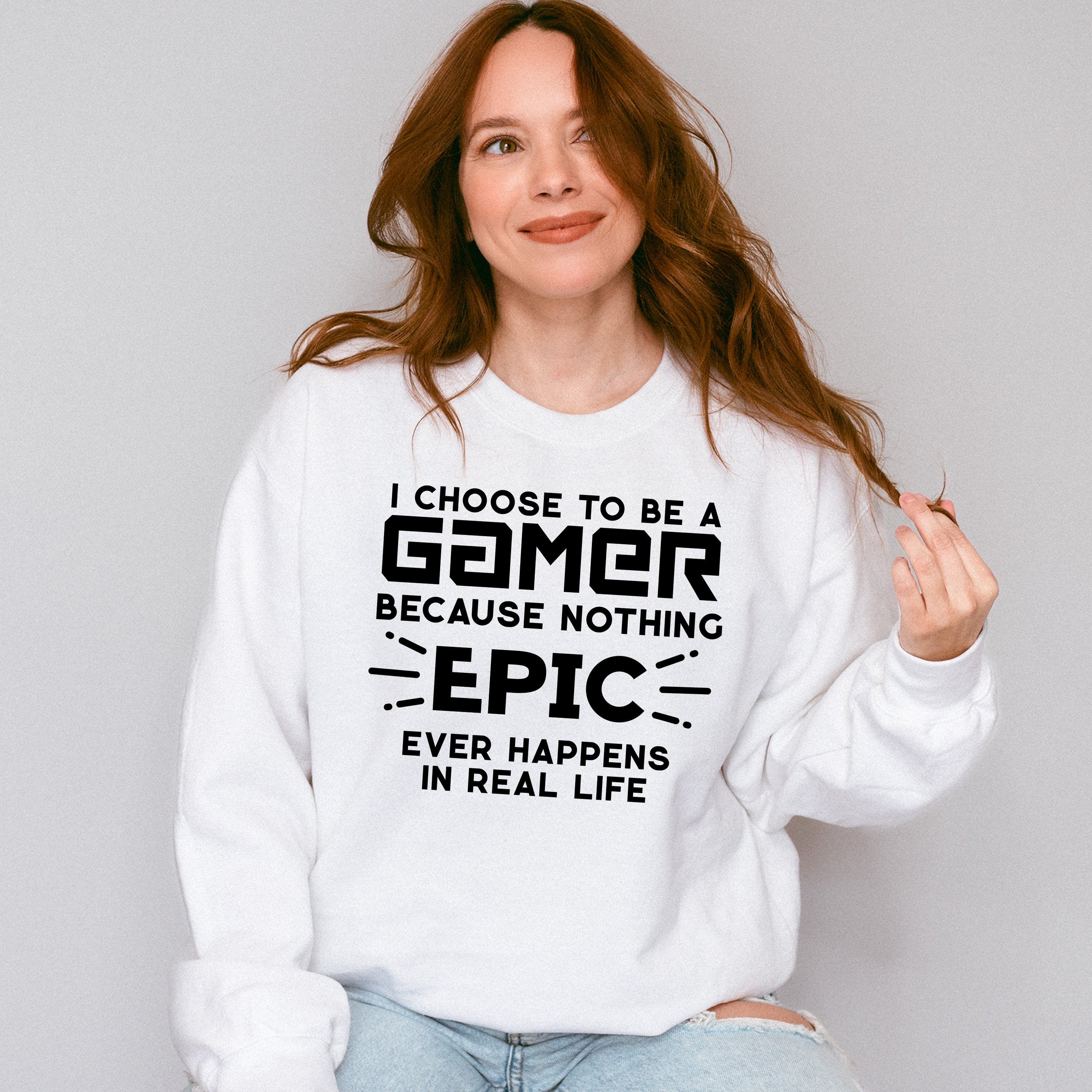 Nothing Epic Happens - Video Games Unisex Crewneck T-Shirt Sweatshirt Hoodie