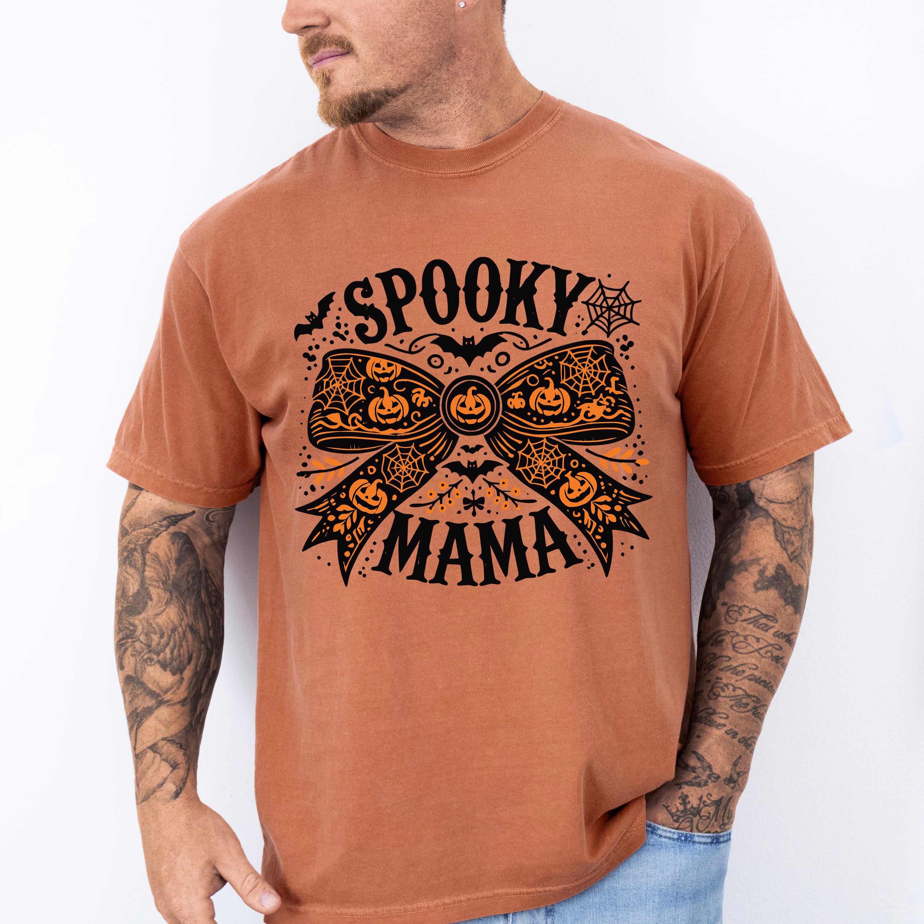 Spooky Mama Coquette - Halloween Unisex Crewneck T-Shirt Sweatshirt Hoodie
