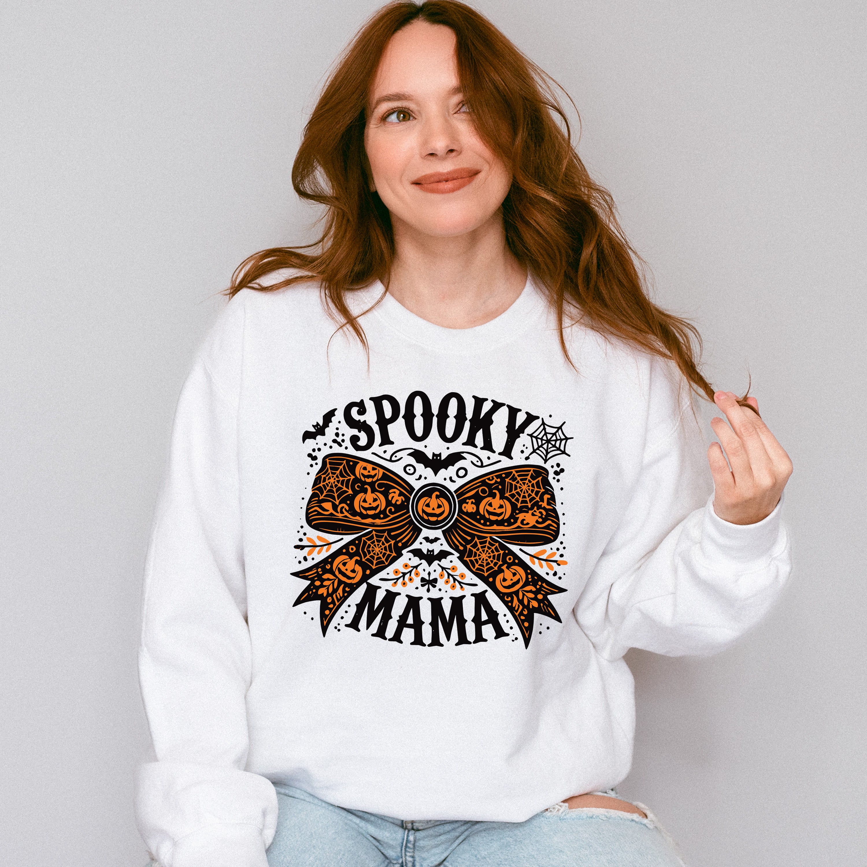 Spooky Mama Coquette - Halloween Unisex Crewneck T-Shirt Sweatshirt Hoodie