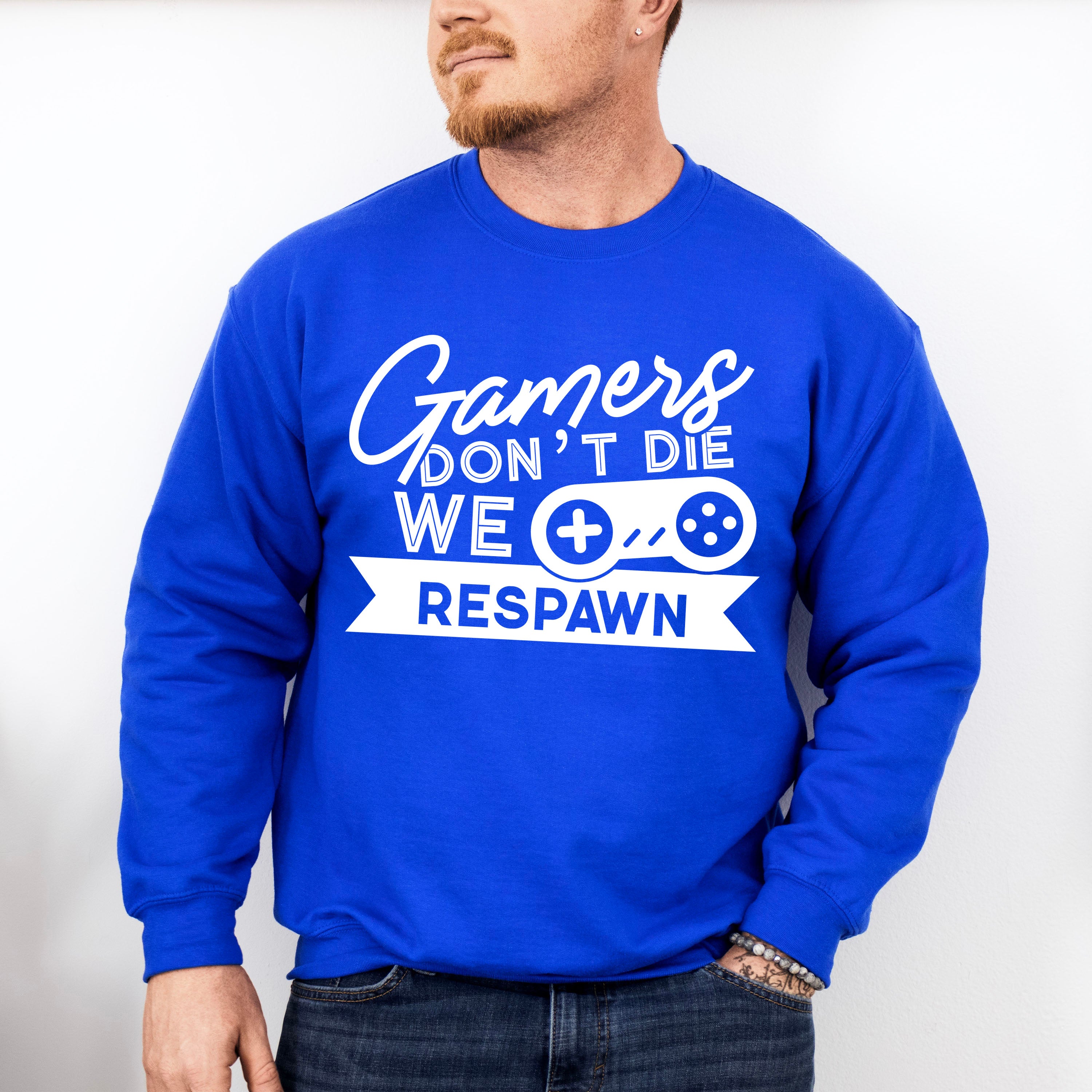 We Respawn - Video Games Unisex Crewneck T-Shirt Sweatshirt Hoodie