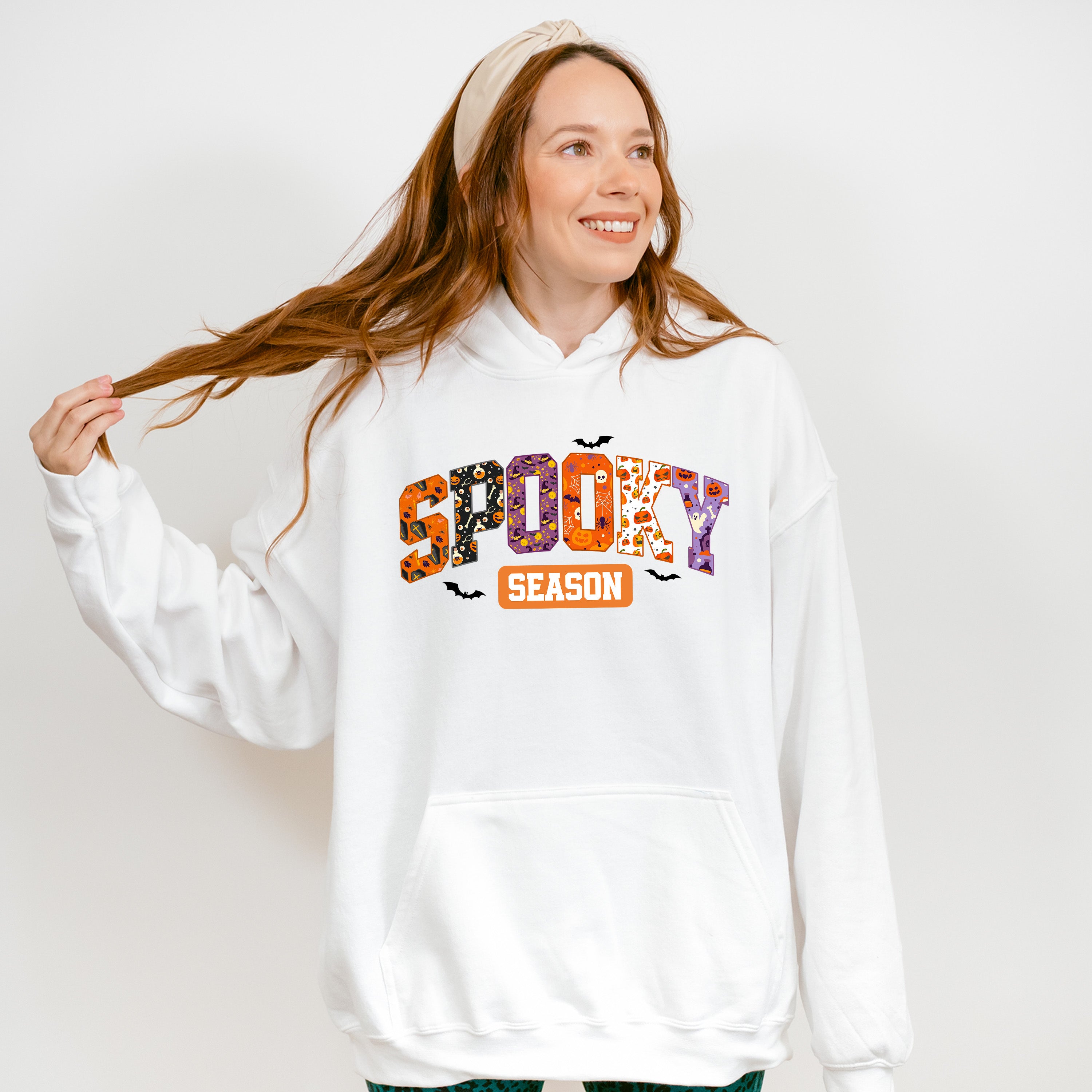 Retro Spooky Season - Halloween Unisex Crewneck T-Shirt Sweatshirt Hoodie