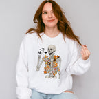 Skeleton Halloween Design - Halloween Unisex Crewneck T-Shirt Sweatshirt Hoodie