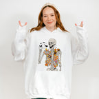 Skeleton Halloween Design - Halloween Unisex Crewneck T-Shirt Sweatshirt Hoodie