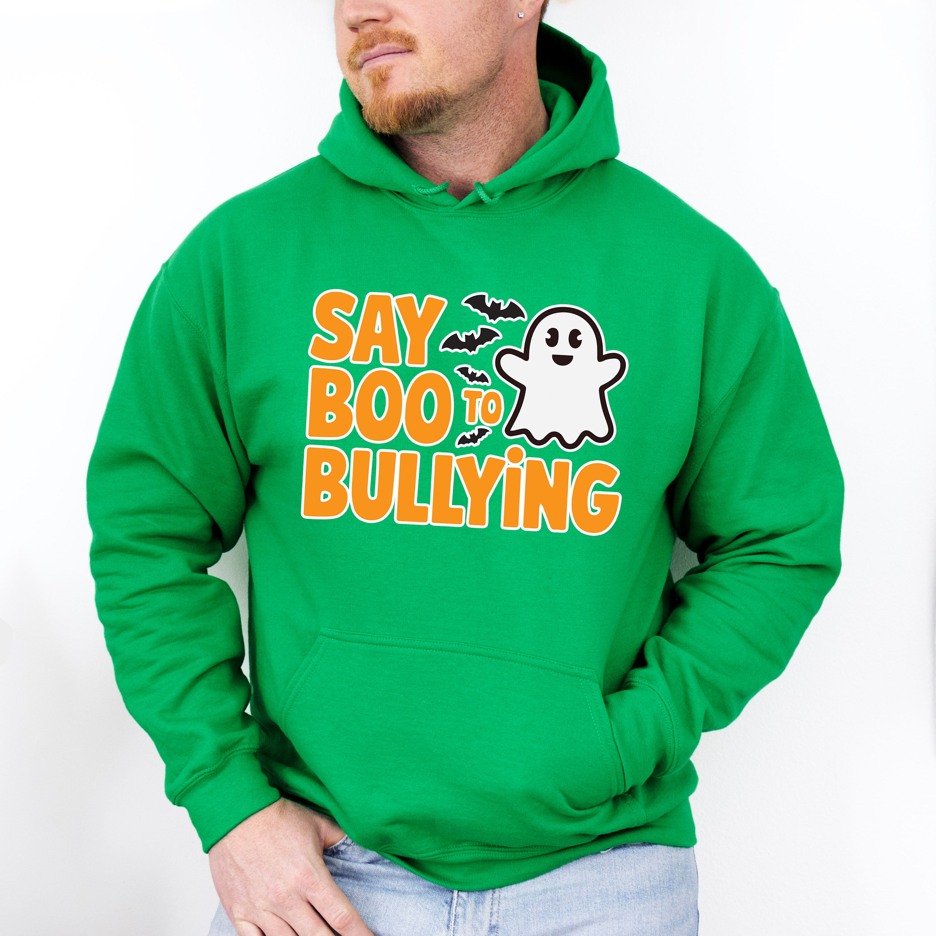 Say Boo To Bullying - Anti Bullying Unisex Crewneck T-Shirt Sweatshirt Hoodie