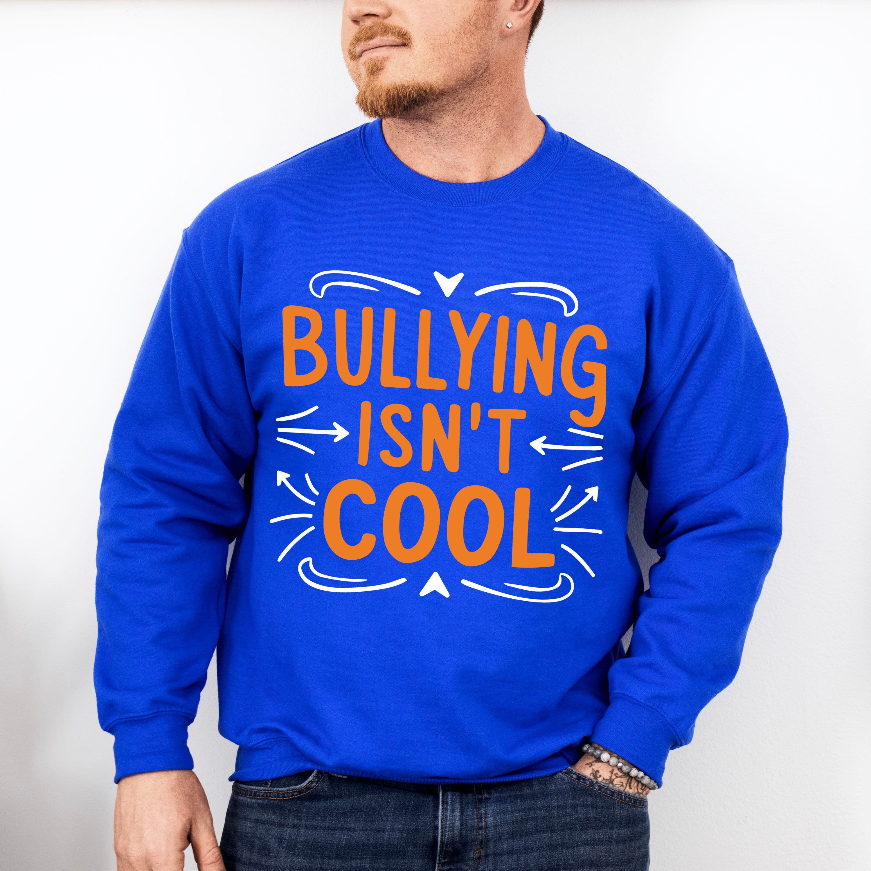 Bullying Isn't Cool - Anti Bullying Unisex Crewneck T-Shirt Sweatshirt Hoodie