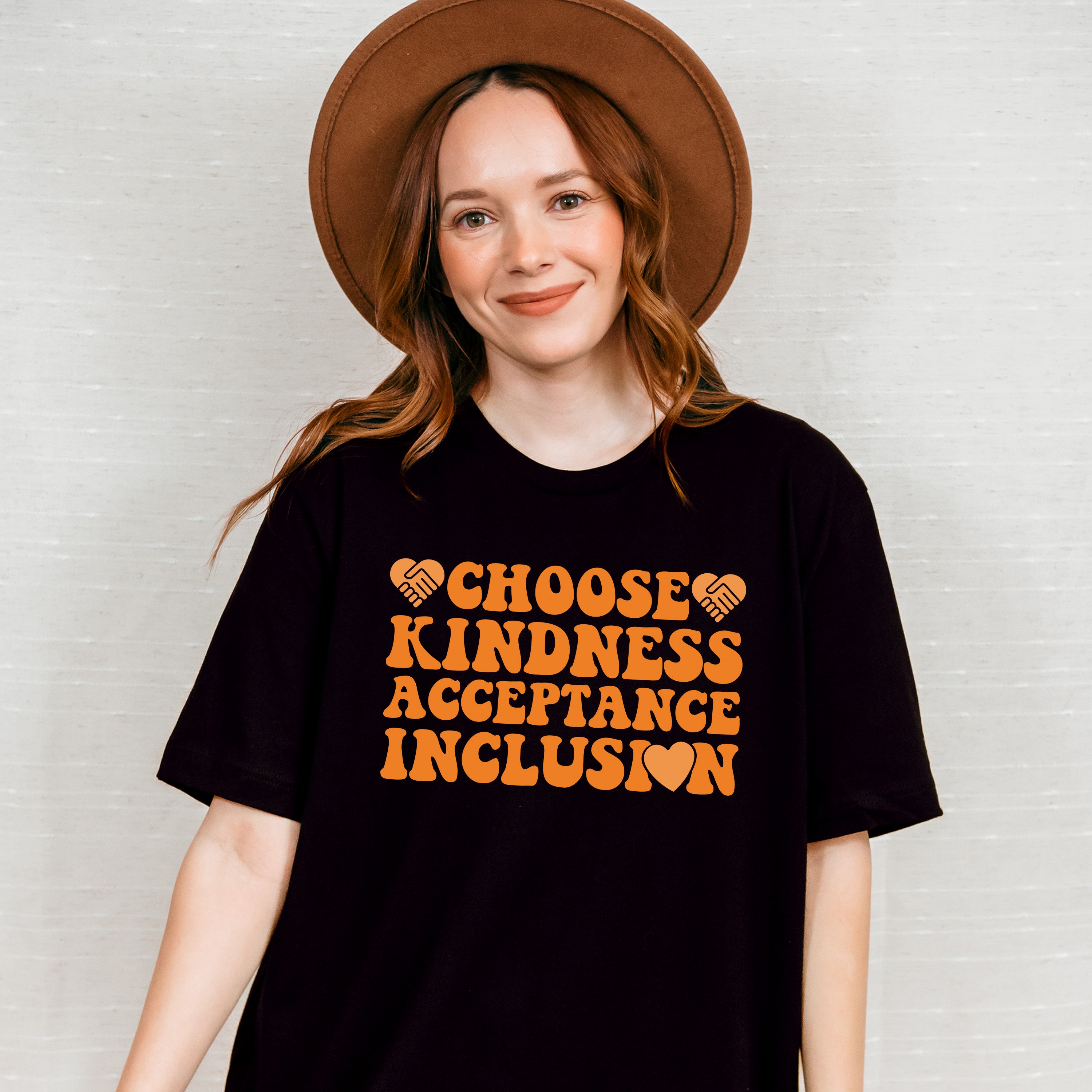 Choose Kindness Acceptance Inclusion - Anti Bullying Unisex Crewneck T-Shirt Sweatshirt Hoodie
