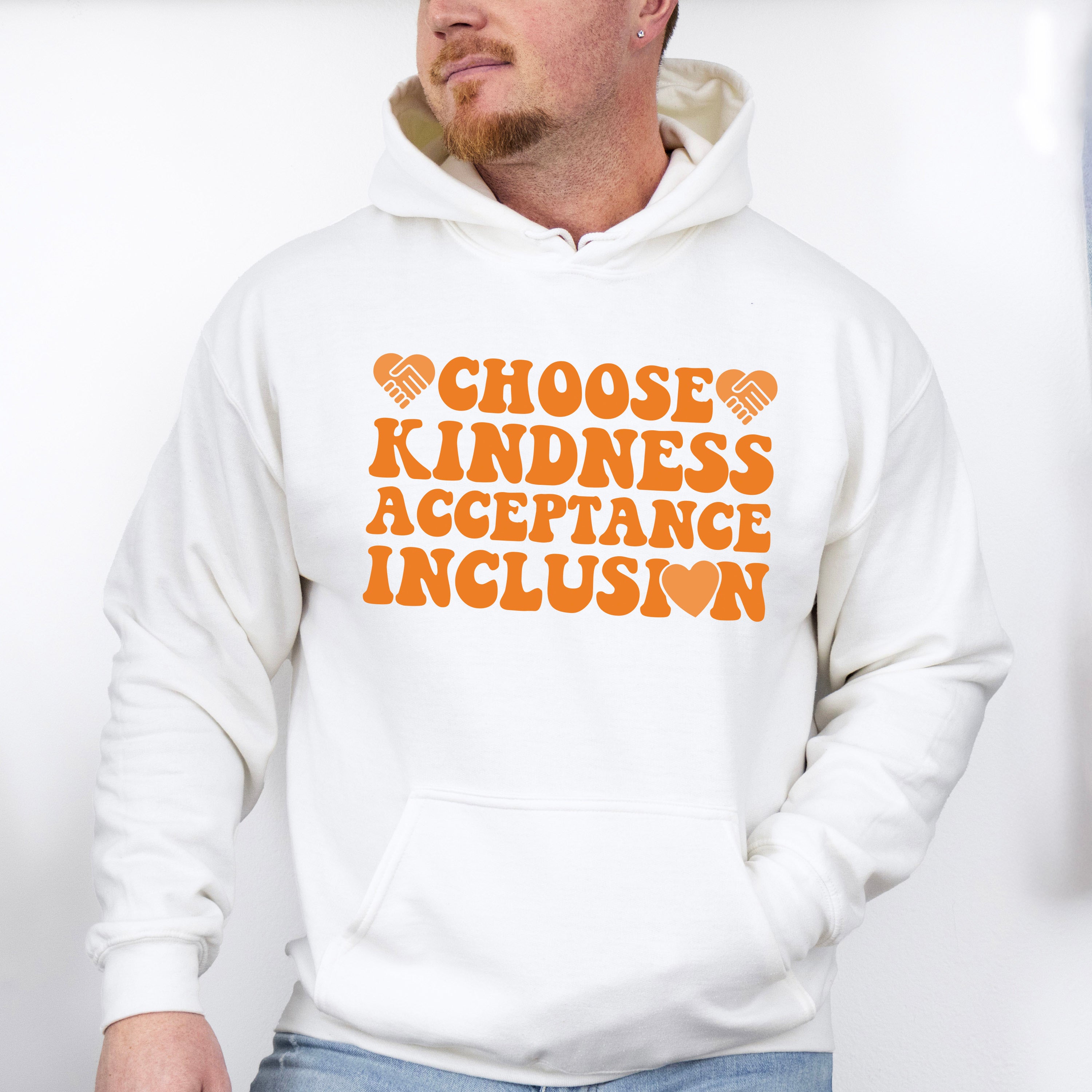Choose Kindness Acceptance Inclusion - Anti Bullying Unisex Crewneck T-Shirt Sweatshirt Hoodie
