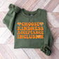 Choose Kindness Acceptance Inclusion - Anti Bullying Unisex Crewneck T-Shirt Sweatshirt Hoodie