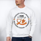 End Bullying Heart Design - Anti Bullying Unisex Crewneck T-Shirt Sweatshirt Hoodie