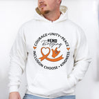 End Bullying Heart Design - Anti Bullying Unisex Crewneck T-Shirt Sweatshirt Hoodie