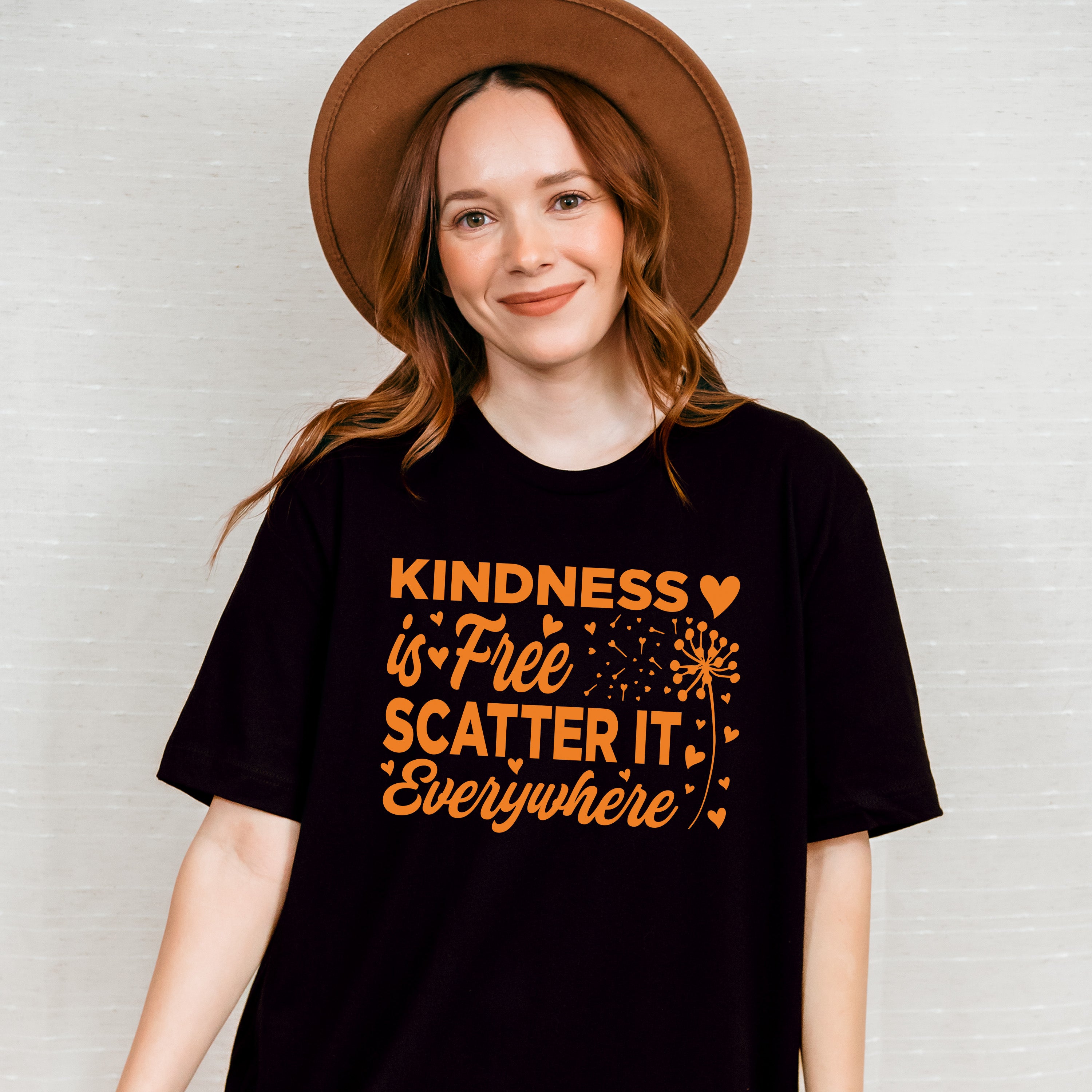 Kindness Is Free Scatter It Everywhere - Anti Bullying Unisex Crewneck T-Shirt Sweatshirt Hoodie
