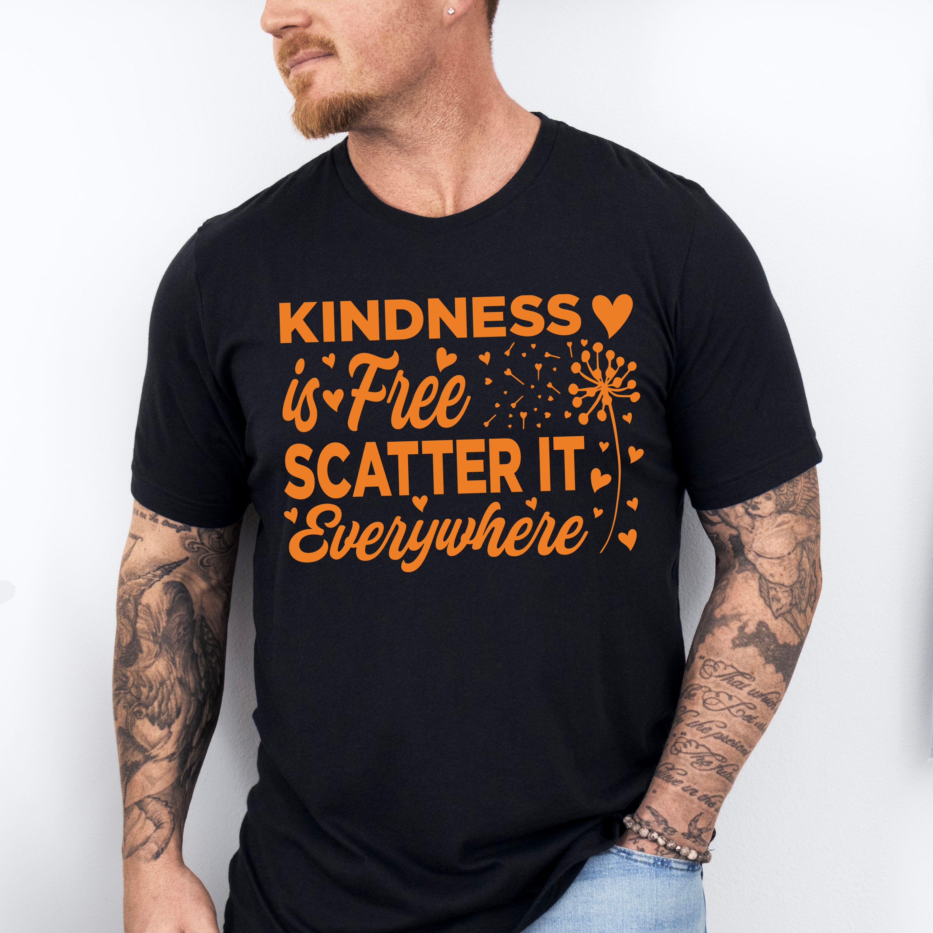Kindness Is Free Scatter It Everywhere - Anti Bullying Unisex Crewneck T-Shirt Sweatshirt Hoodie