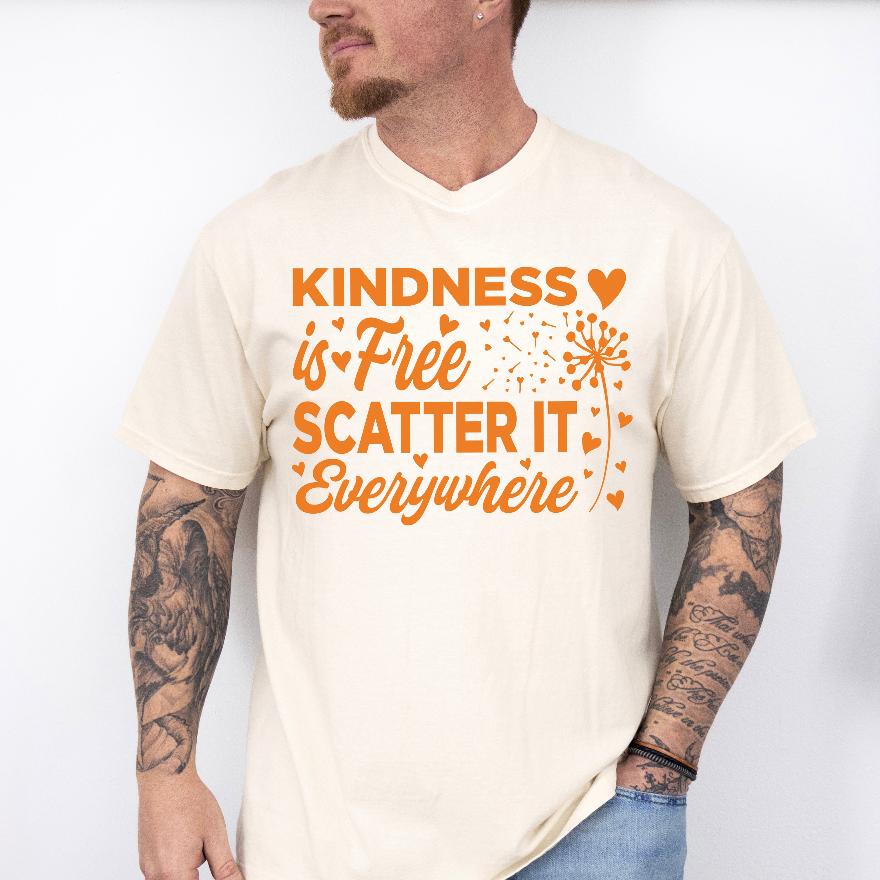 Kindness Is Free Scatter It Everywhere - Anti Bullying Unisex Crewneck T-Shirt Sweatshirt Hoodie