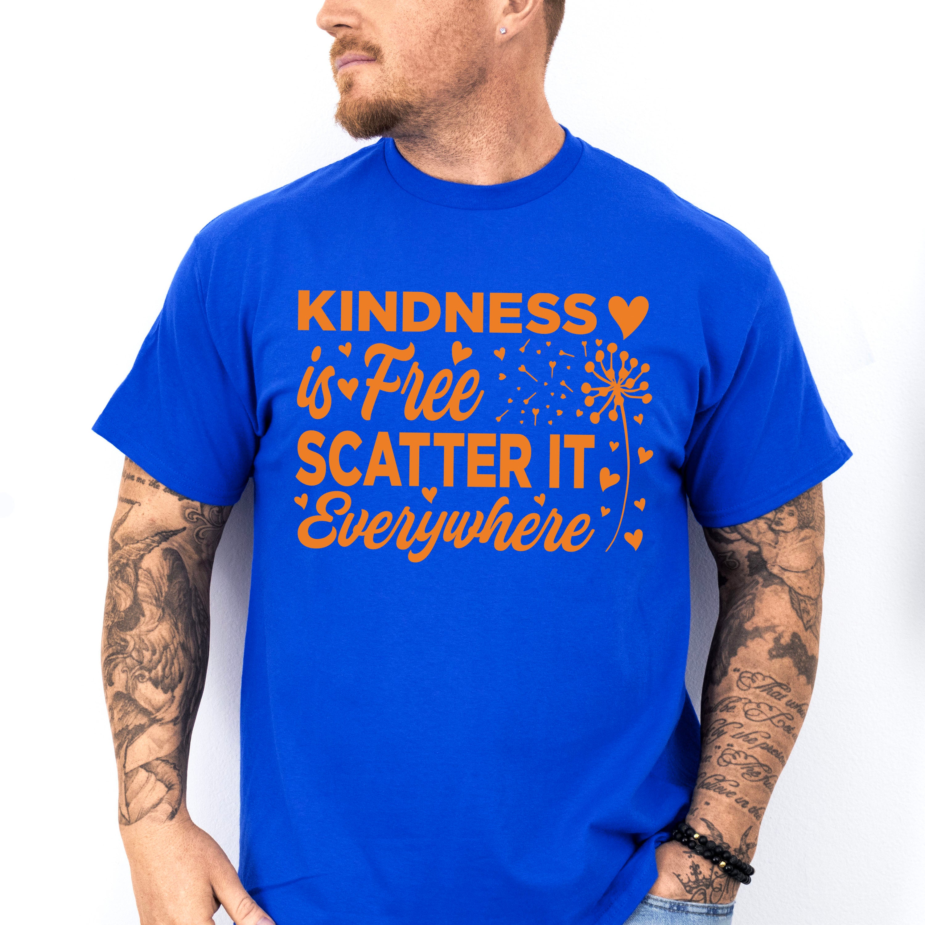 Kindness Is Free Scatter It Everywhere - Anti Bullying Unisex Crewneck T-Shirt Sweatshirt Hoodie