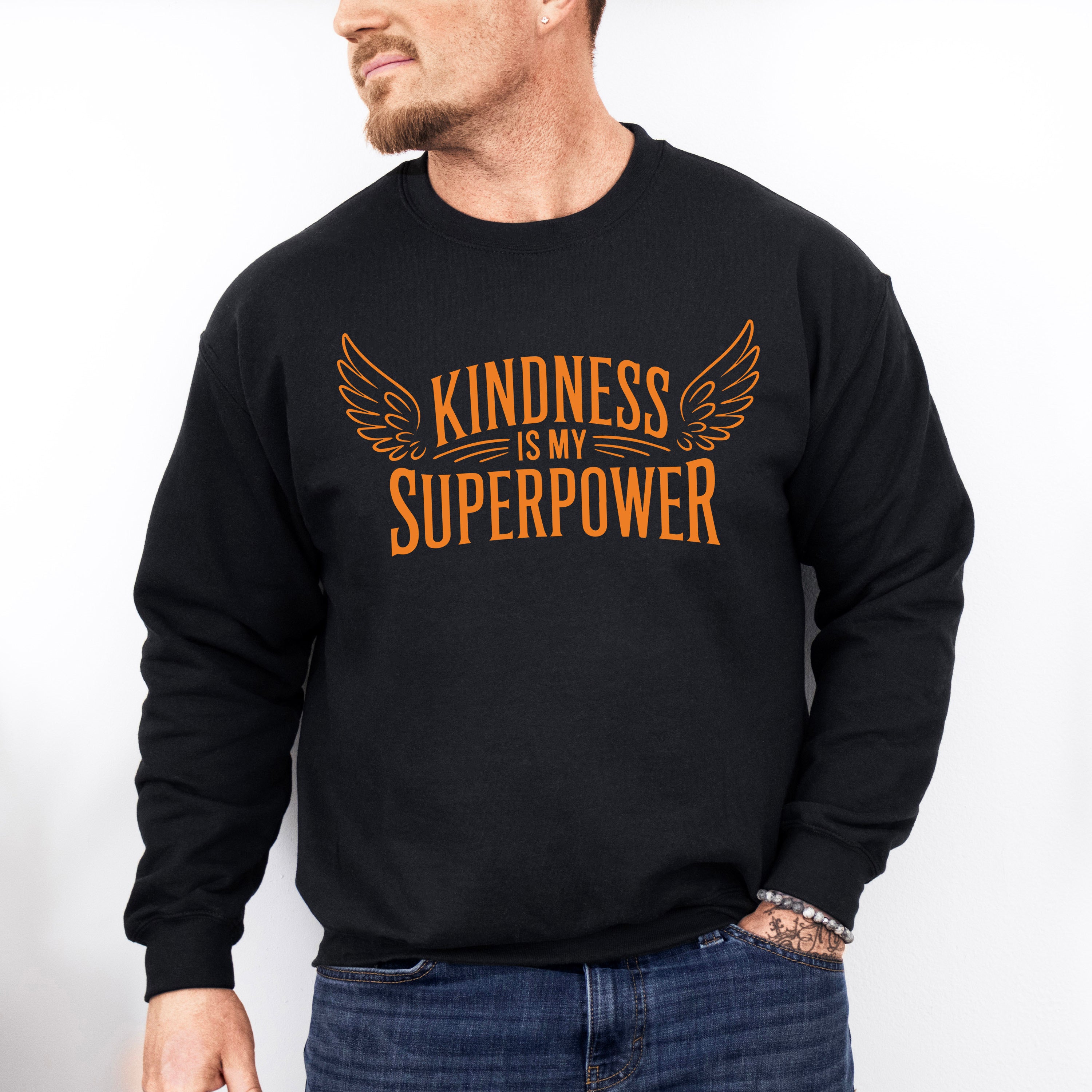 Kindness Is My Superpower - Anti Bullying Unisex Crewneck T-Shirt Sweatshirt Hoodie