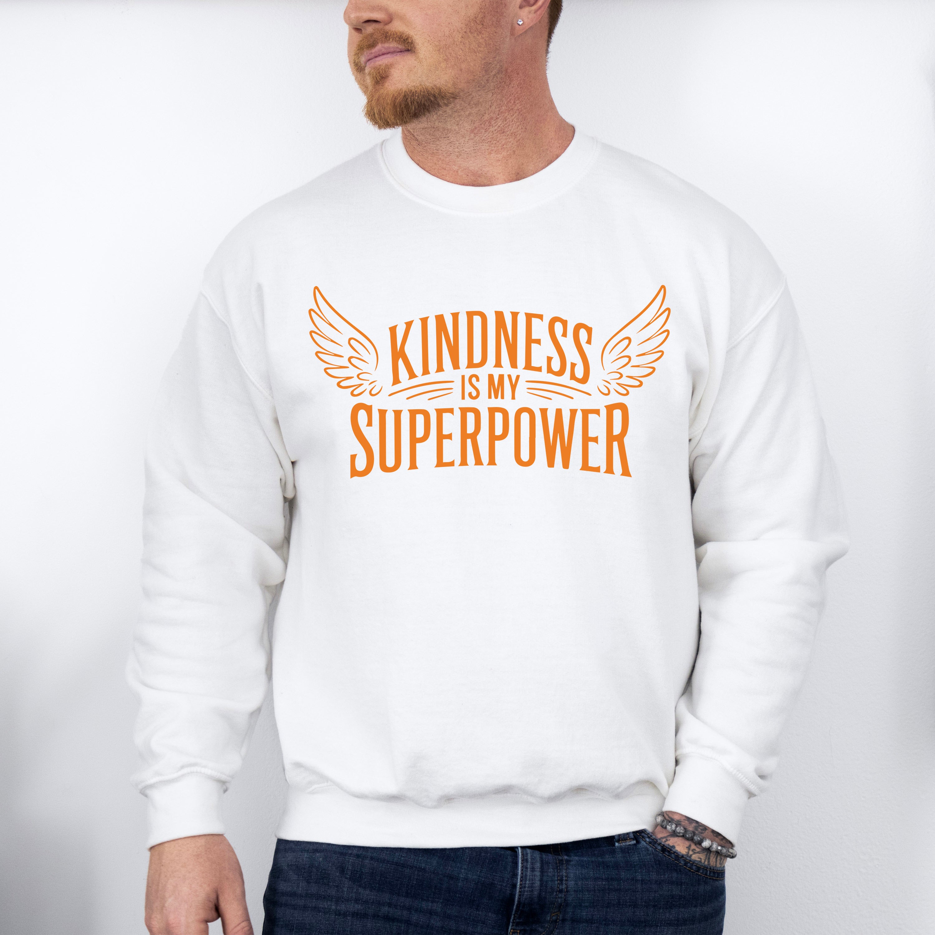 Kindness Is My Superpower - Anti Bullying Unisex Crewneck T-Shirt Sweatshirt Hoodie