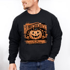 Retro Halloweentown - Halloween Unisex Crewneck T-Shirt Sweatshirt Hoodie