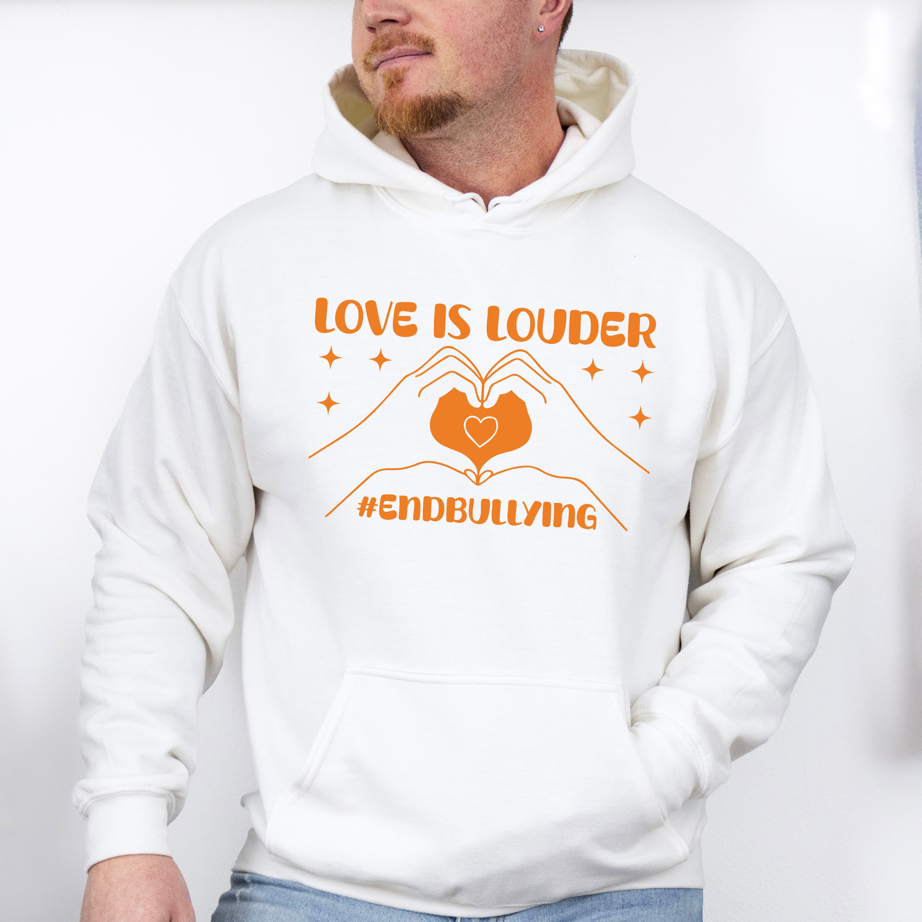 Love Is Louder End Bullying - Anti Bullying Unisex Crewneck T-Shirt Sweatshirt Hoodie