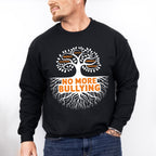 No More Bullying Tree Design - Anti Bullying Unisex Crewneck T-Shirt Sweatshirt Hoodie