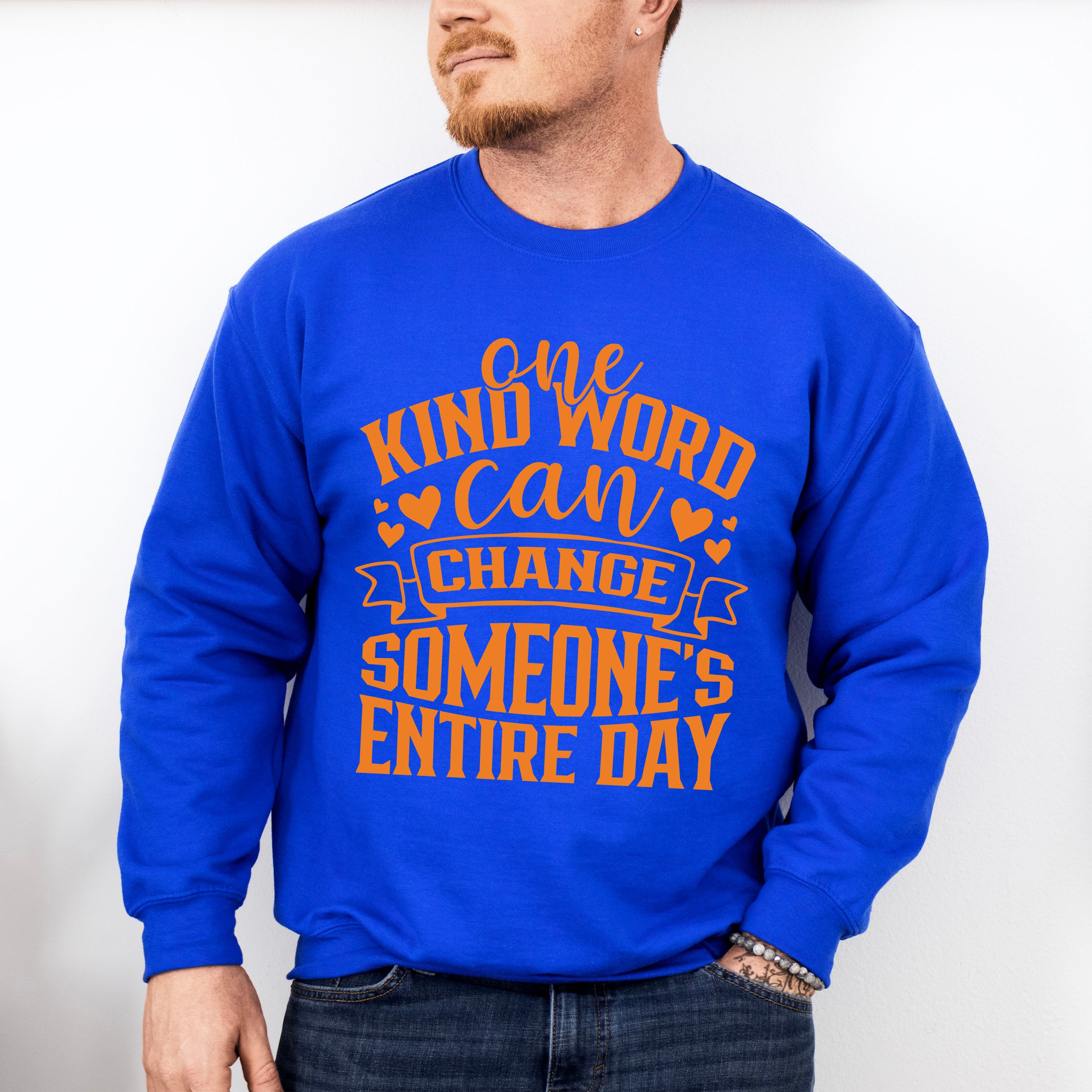 One Kind Word Can Change - Anti Bullying Unisex Crewneck T-Shirt Sweatshirt Hoodie