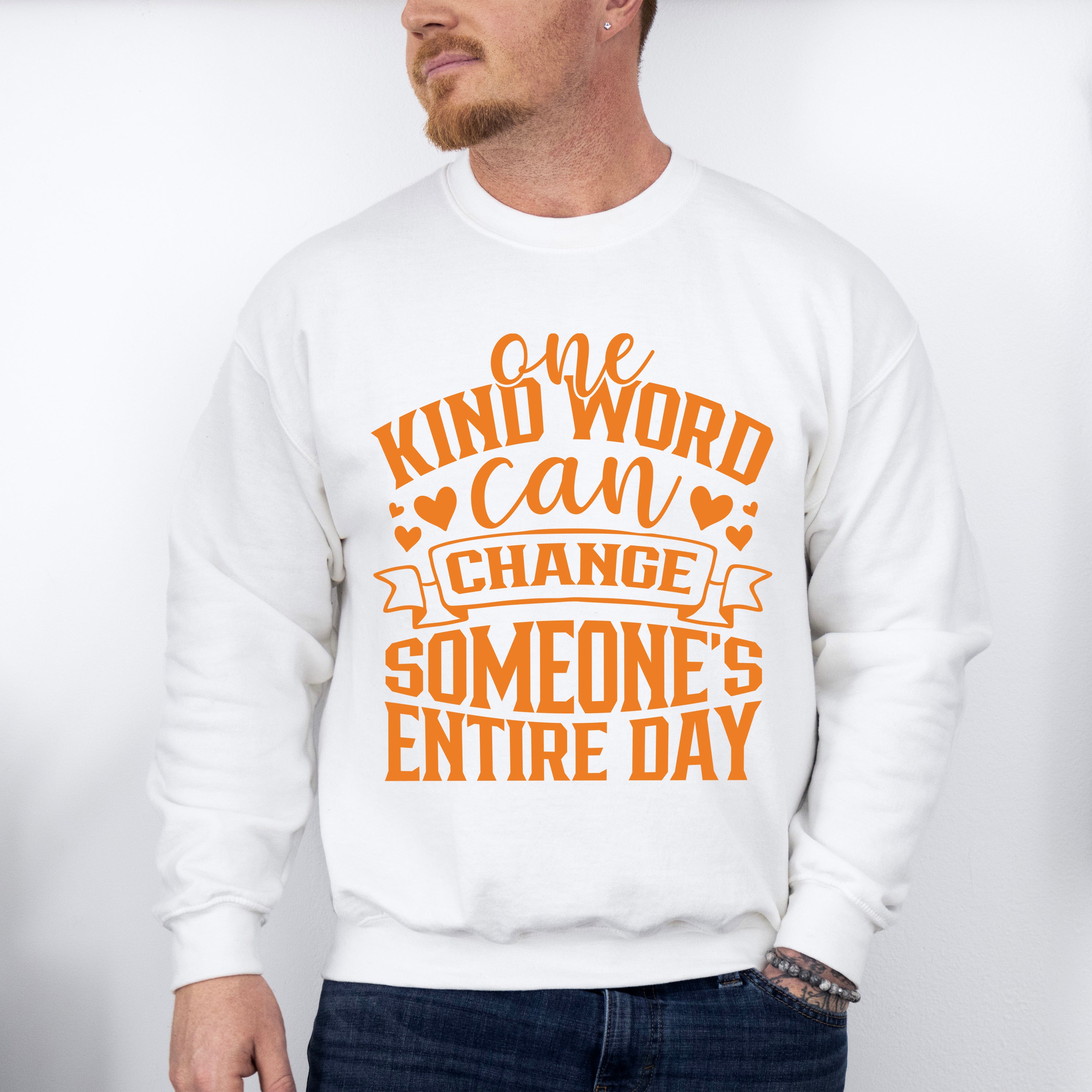 One Kind Word Can Change - Anti Bullying Unisex Crewneck T-Shirt Sweatshirt Hoodie