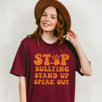 Stand Up Speak Out - Anti Bullying Unisex Crewneck T-Shirt Sweatshirt Hoodie