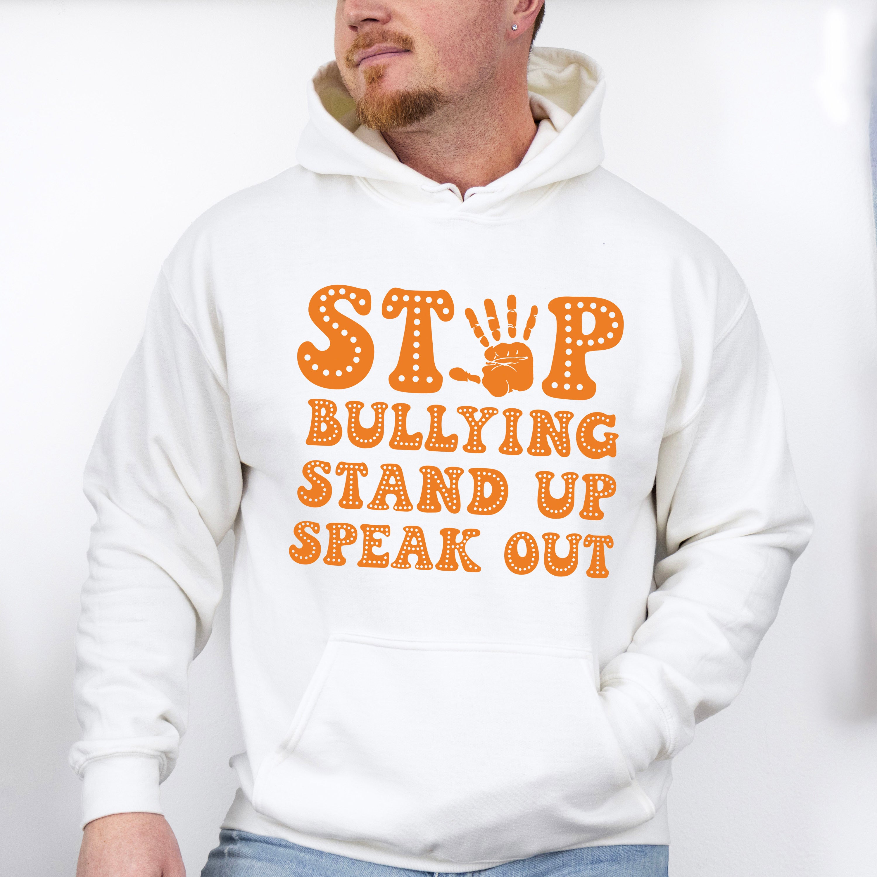 Stand Up Speak Out - Anti Bullying Unisex Crewneck T-Shirt Sweatshirt Hoodie