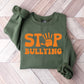 Stop Bullying Hand Design - Anti Bullying Unisex Crewneck T-Shirt Sweatshirt Hoodie