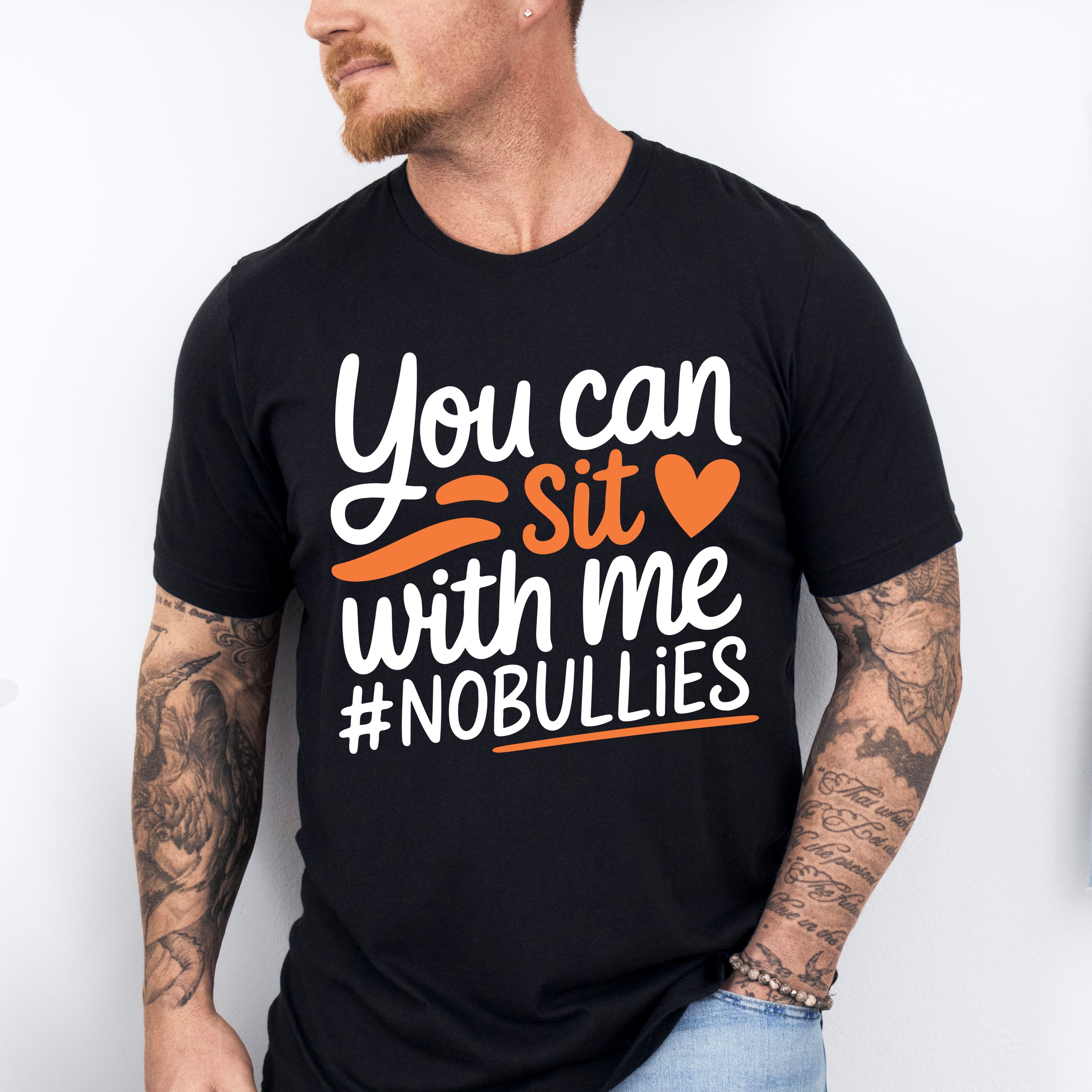 You Can Sit With Me - Anti Bullying Unisex Crewneck T-Shirt Sweatshirt Hoodie