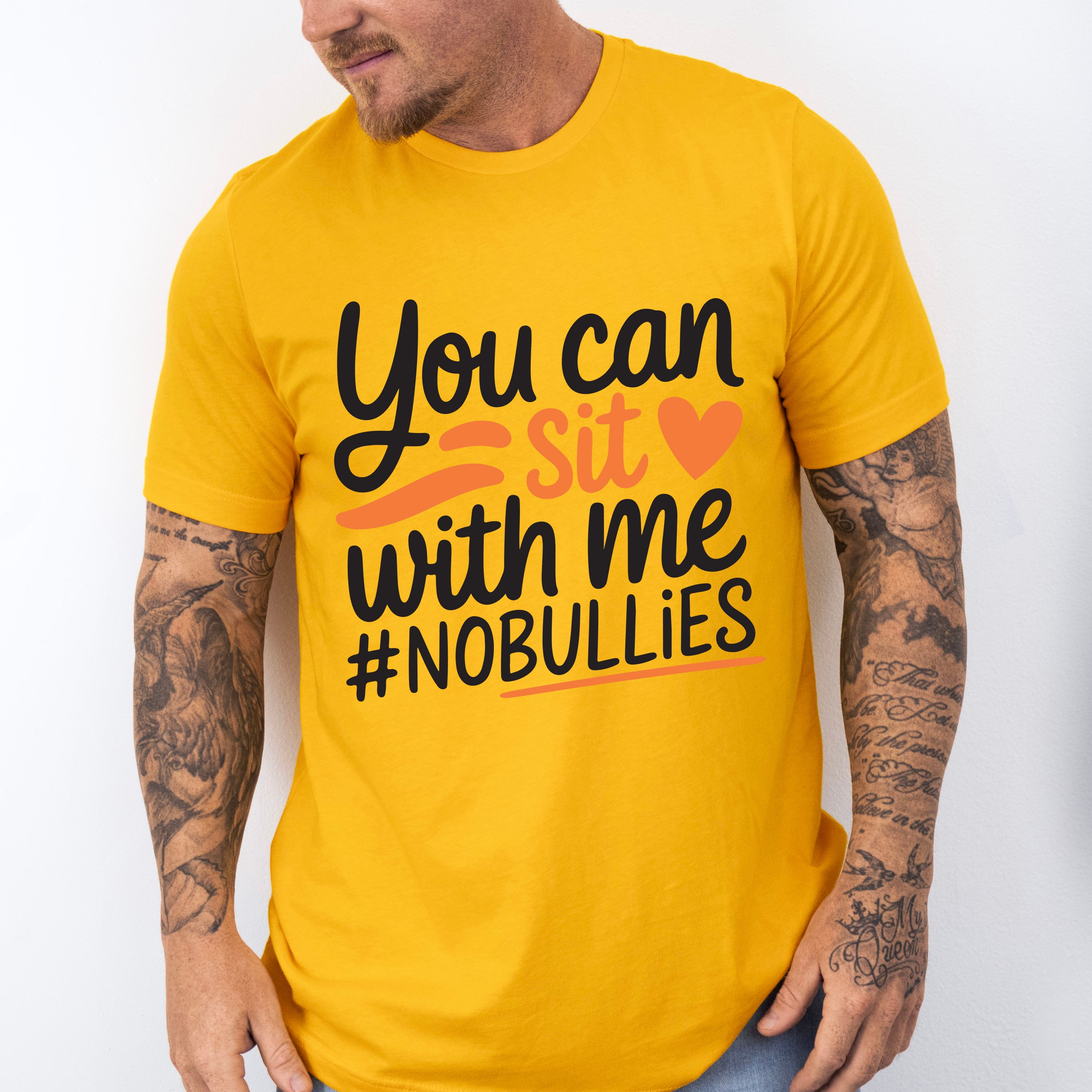 You Can Sit With Me - Anti Bullying Unisex Crewneck T-Shirt Sweatshirt Hoodie