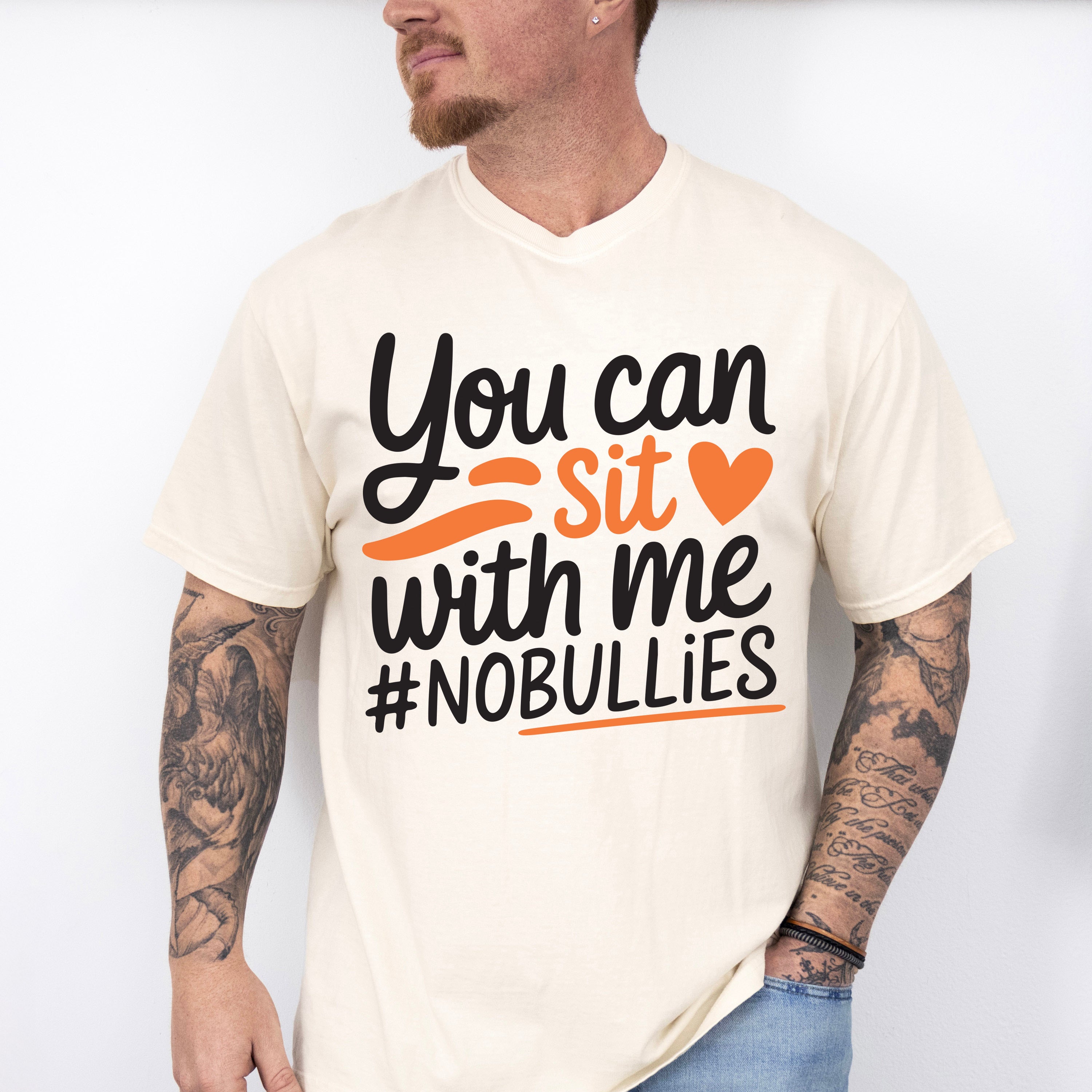 You Can Sit With Me - Anti Bullying Unisex Crewneck T-Shirt Sweatshirt Hoodie