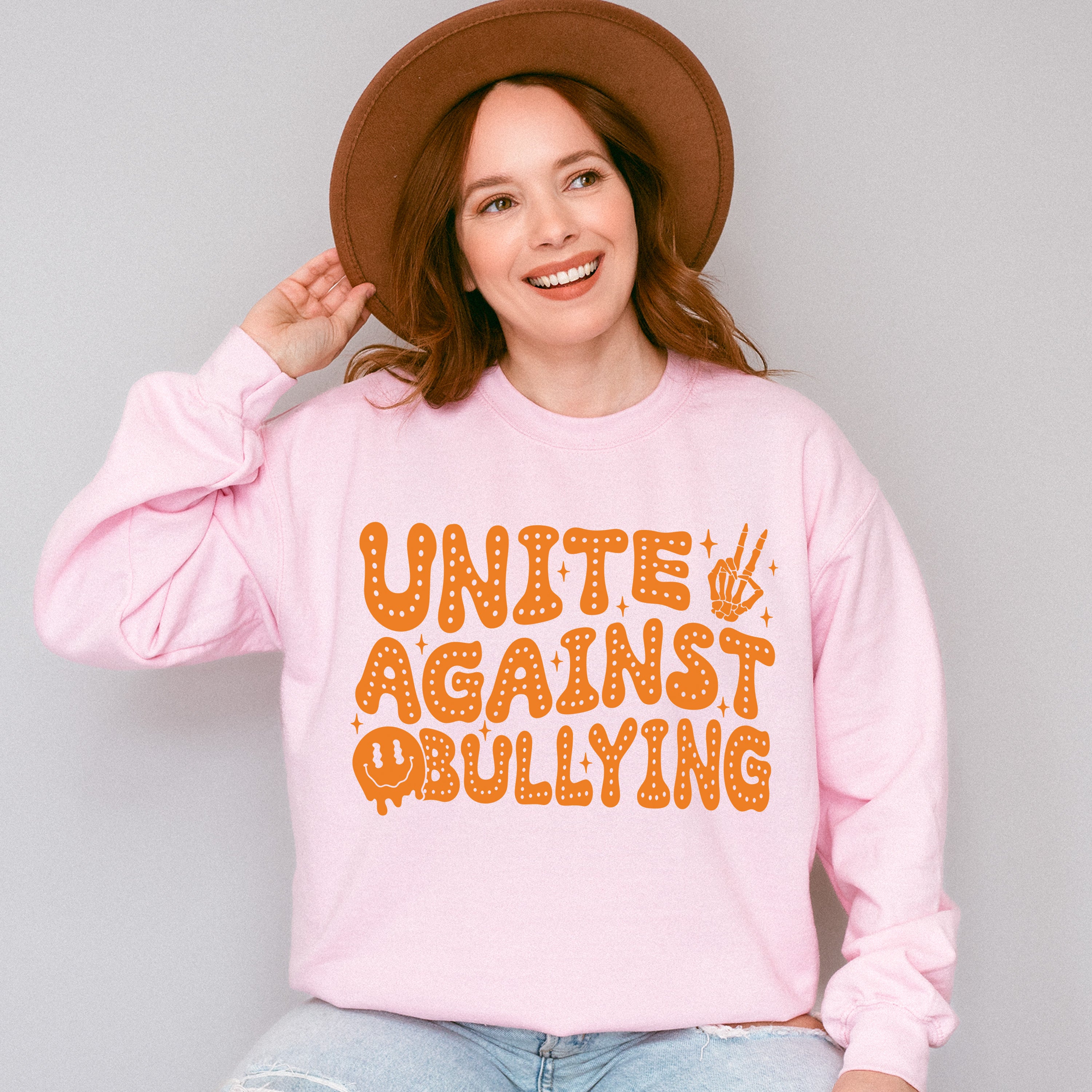 Unite Against Bullying - Anti Bullying Unisex Crewneck T-Shirt Sweatshirt Hoodie