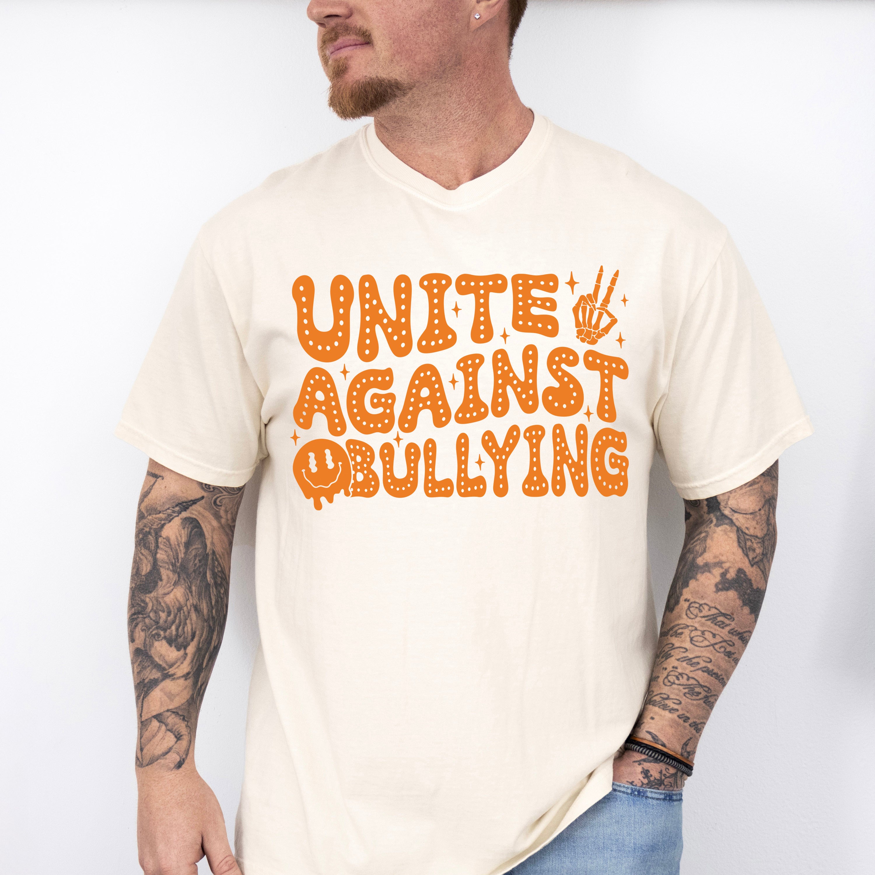 Unite Against Bullying - Anti Bullying Unisex Crewneck T-Shirt Sweatshirt Hoodie