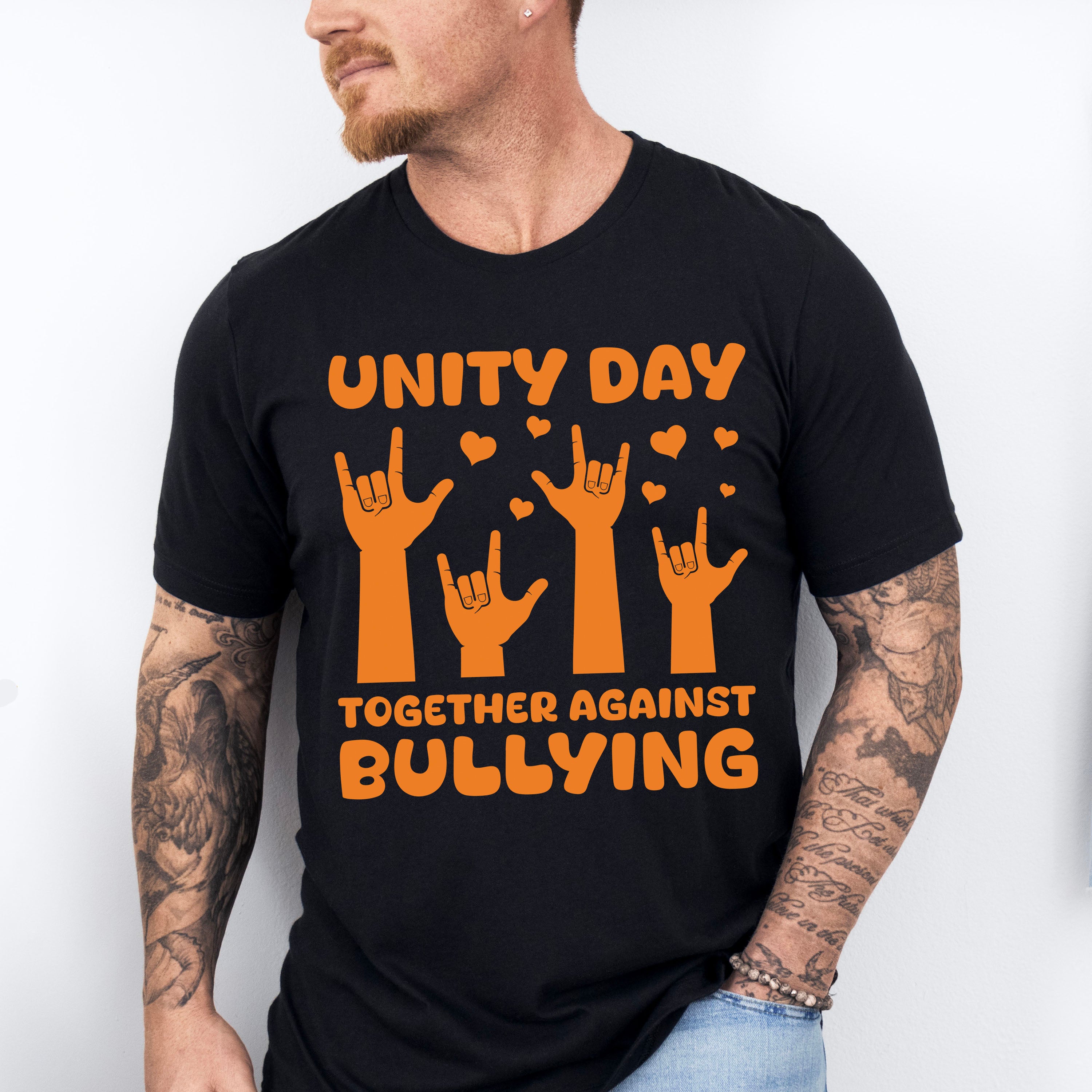 Unity Day Together Against Bullying - Anti Bullying Unisex Crewneck T-Shirt Sweatshirt Hoodie