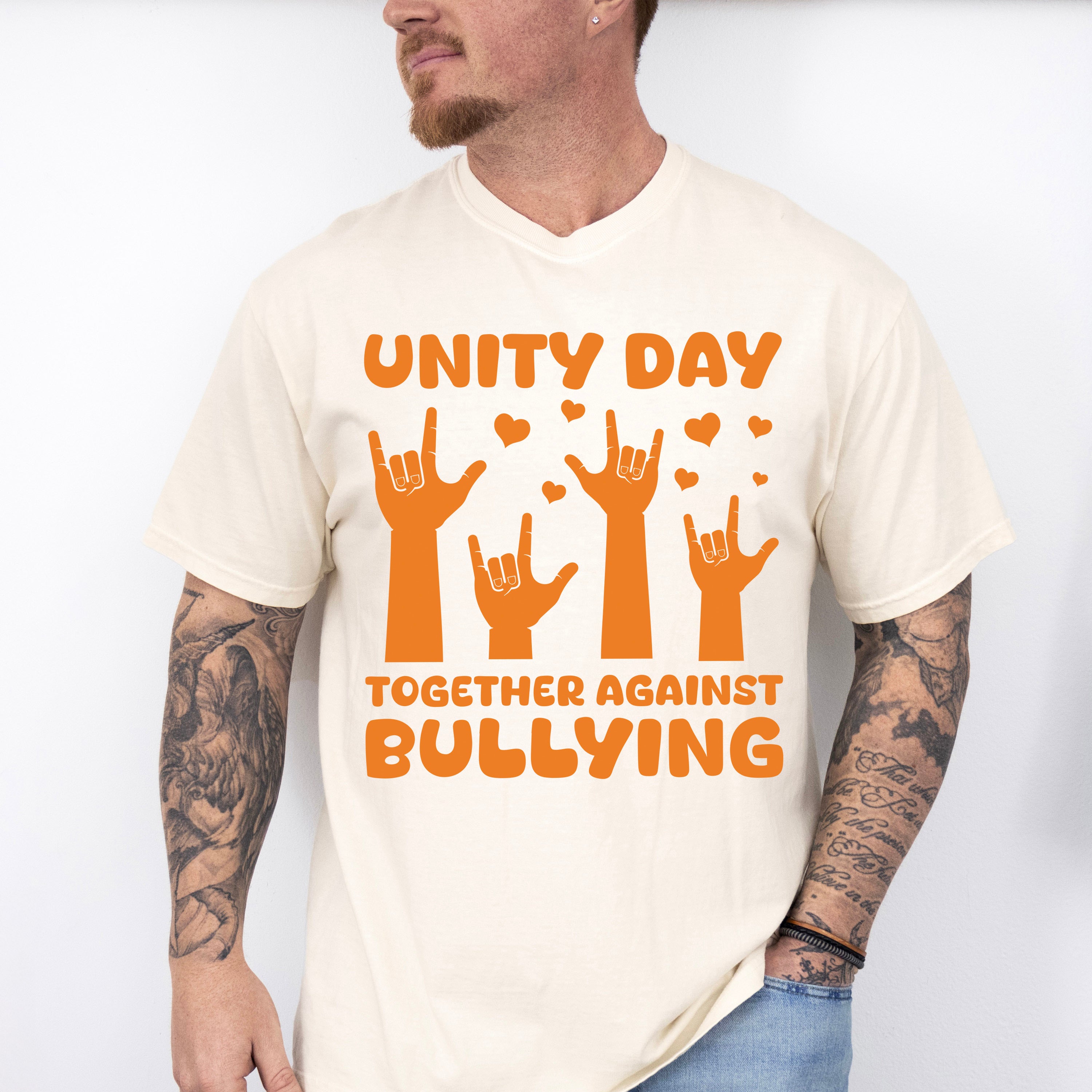 Unity Day Together Against Bullying - Anti Bullying Unisex Crewneck T-Shirt Sweatshirt Hoodie
