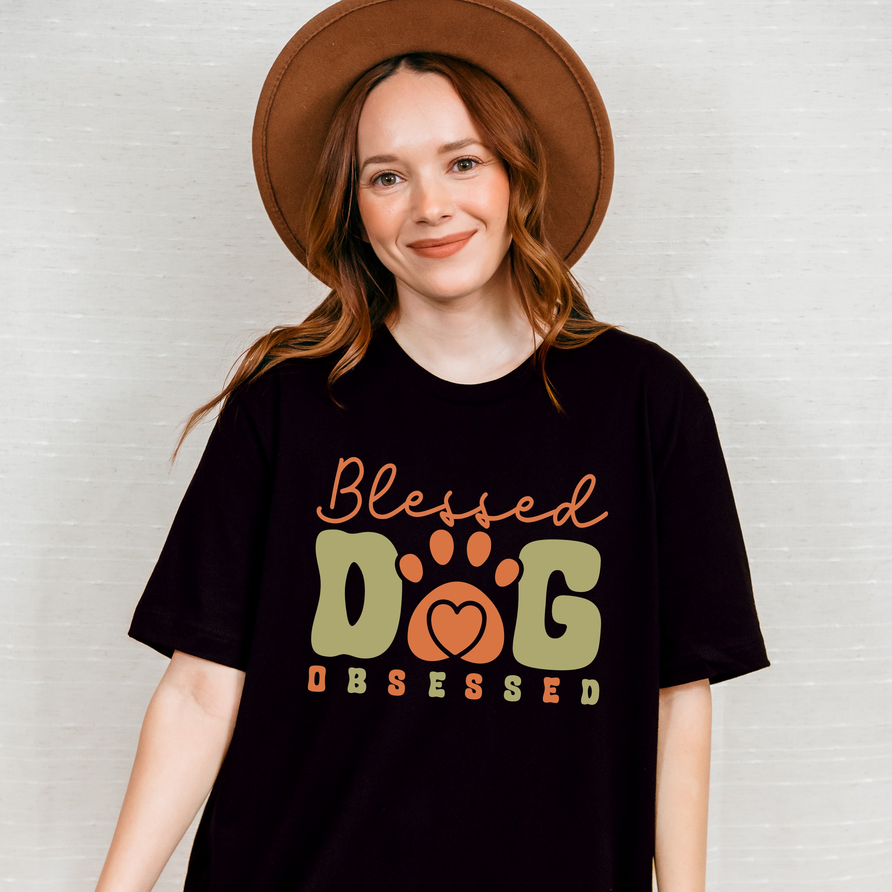 Blessed Dog Obsessed - Dogs Unisex Crewneck T-Shirt Sweatshirt Hoodie