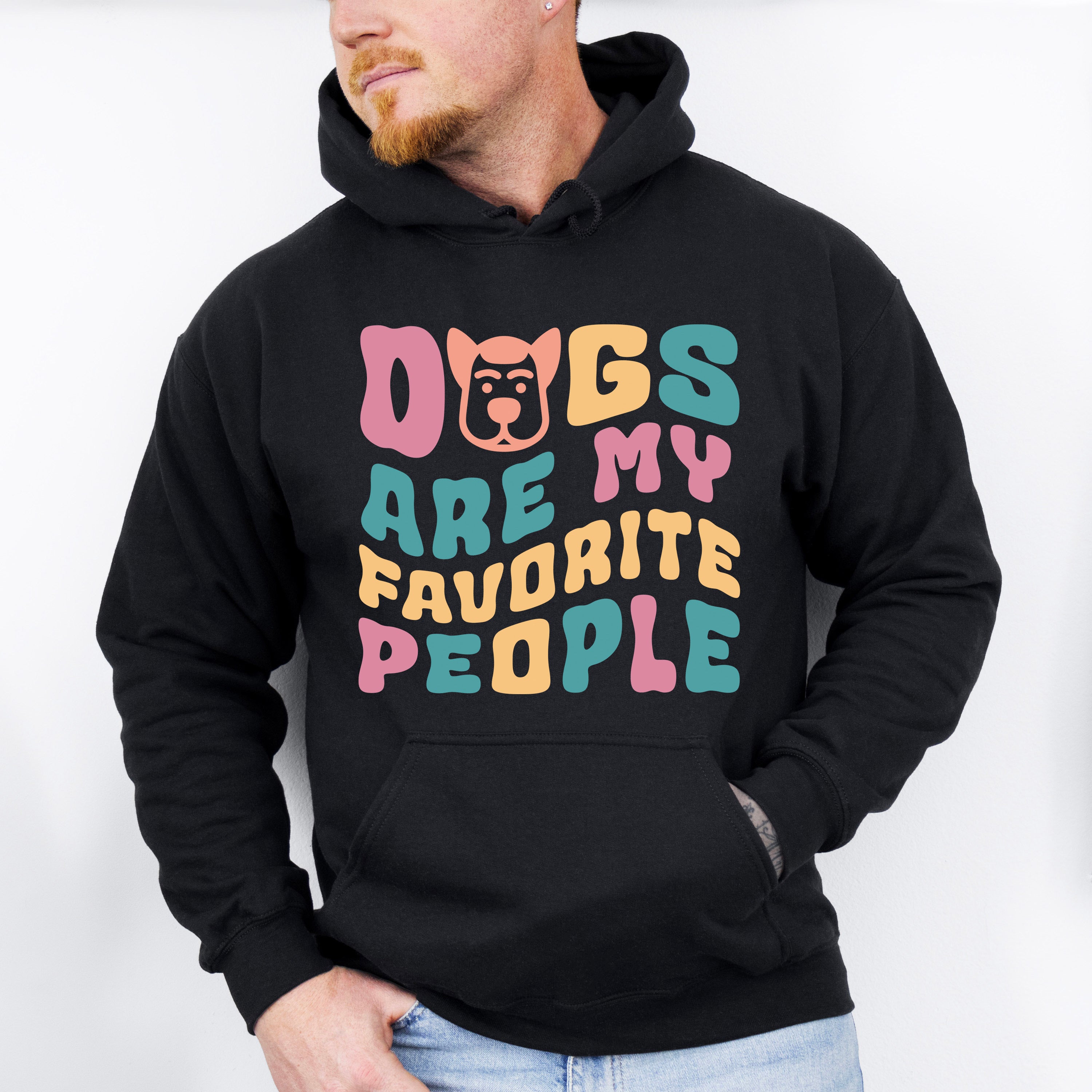 Dogs Are My Favorite People - Dogs Unisex Crewneck T-Shirt Sweatshirt Hoodie