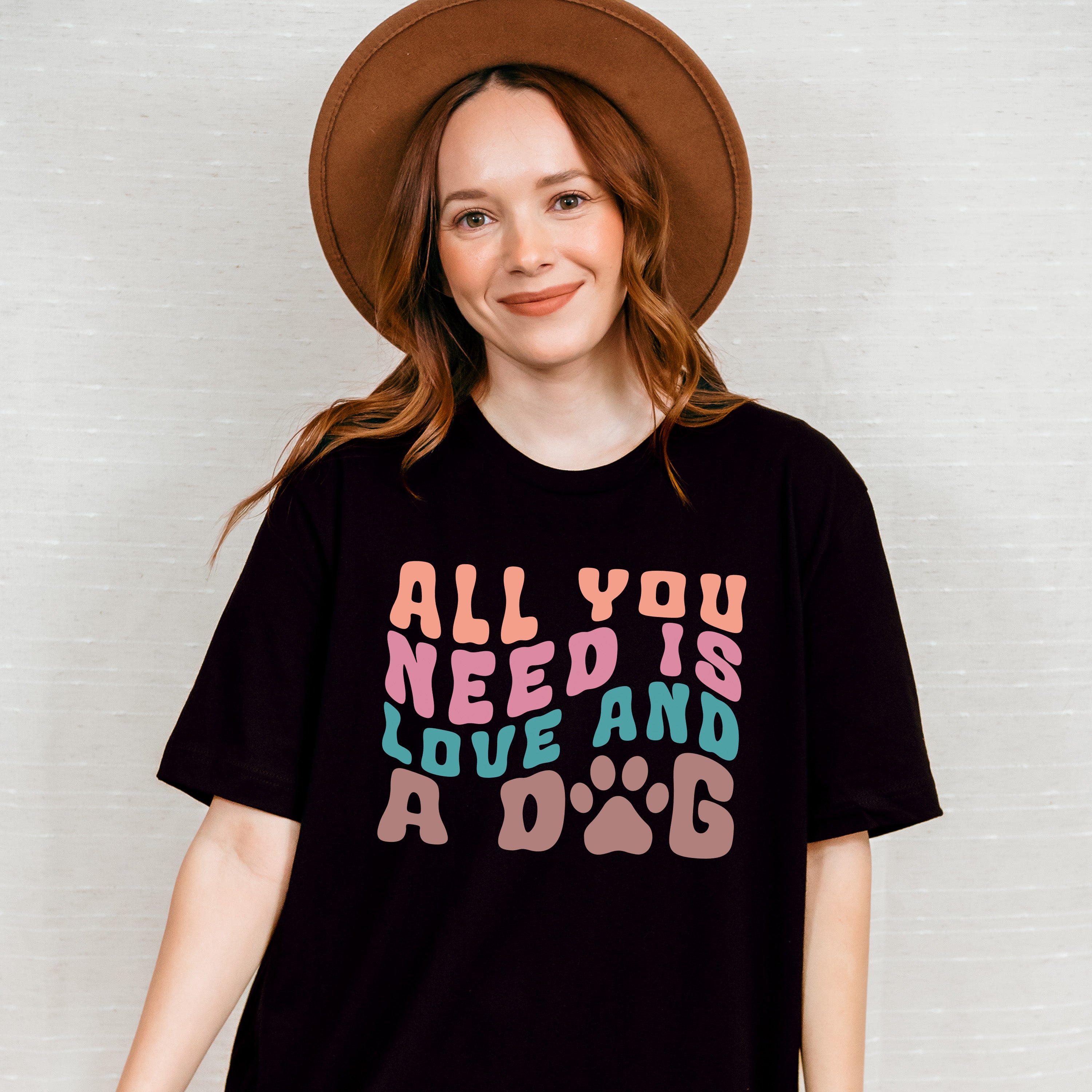 All You Need Is Love And A Dog - Dogs Unisex Crewneck T-Shirt Sweatshirt Hoodie