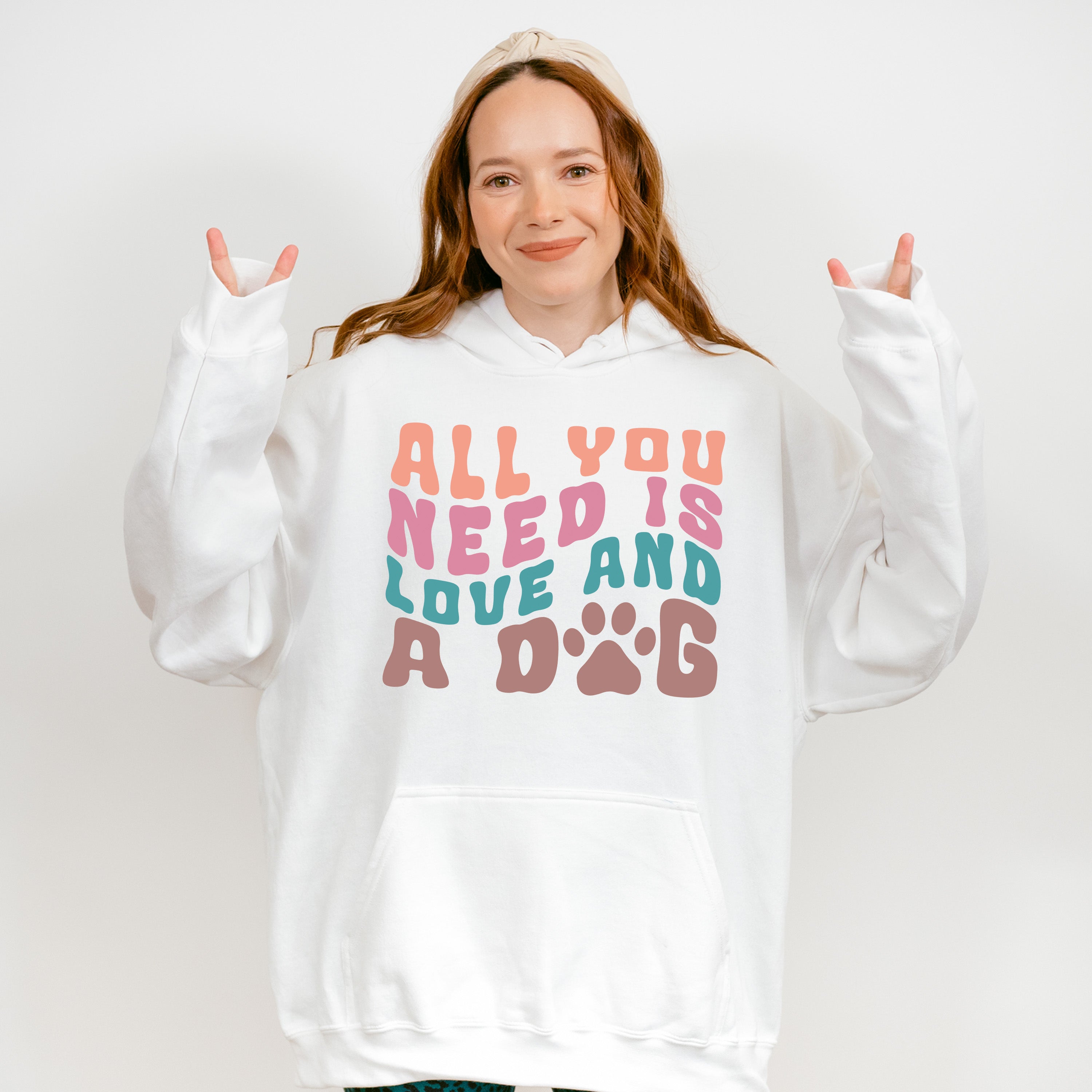 All You Need Is Love And A Dog - Dogs Unisex Crewneck T-Shirt Sweatshirt Hoodie