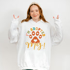 I'm Adopted Paw Design - Dogs Unisex Crewneck T-Shirt Sweatshirt Hoodie