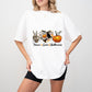 Peace Love Halloween Design - Halloween Unisex Crewneck T-Shirt Sweatshirt Hoodie