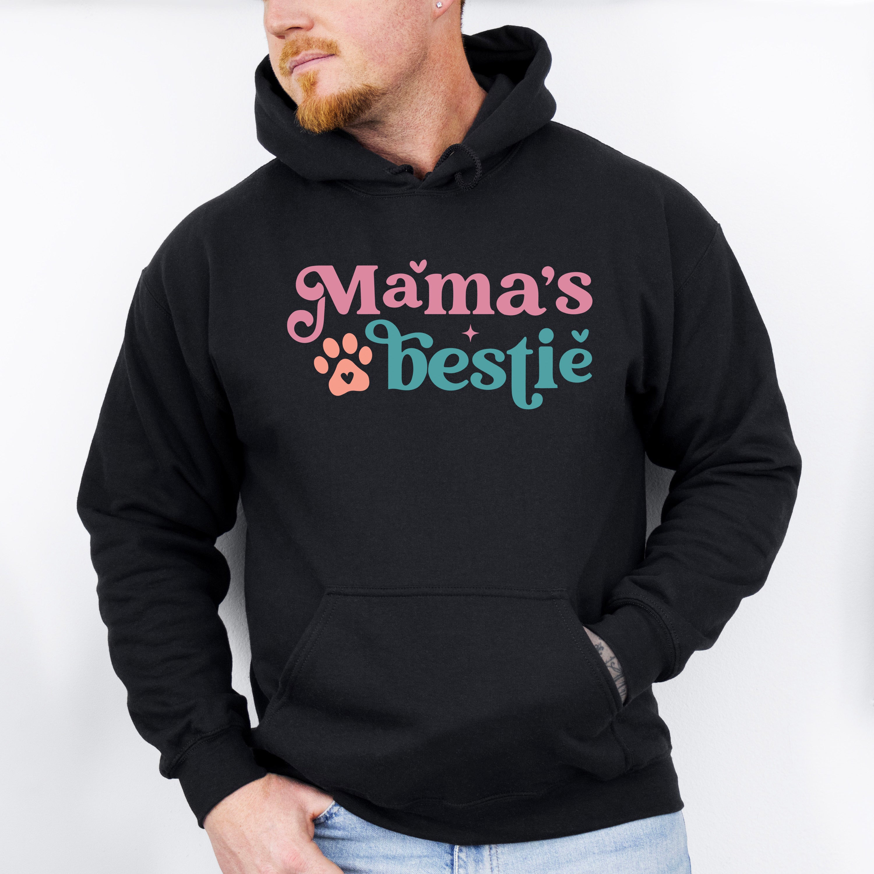 Mama's Bestie - Dogs Unisex Crewneck T-Shirt Sweatshirt Hoodie